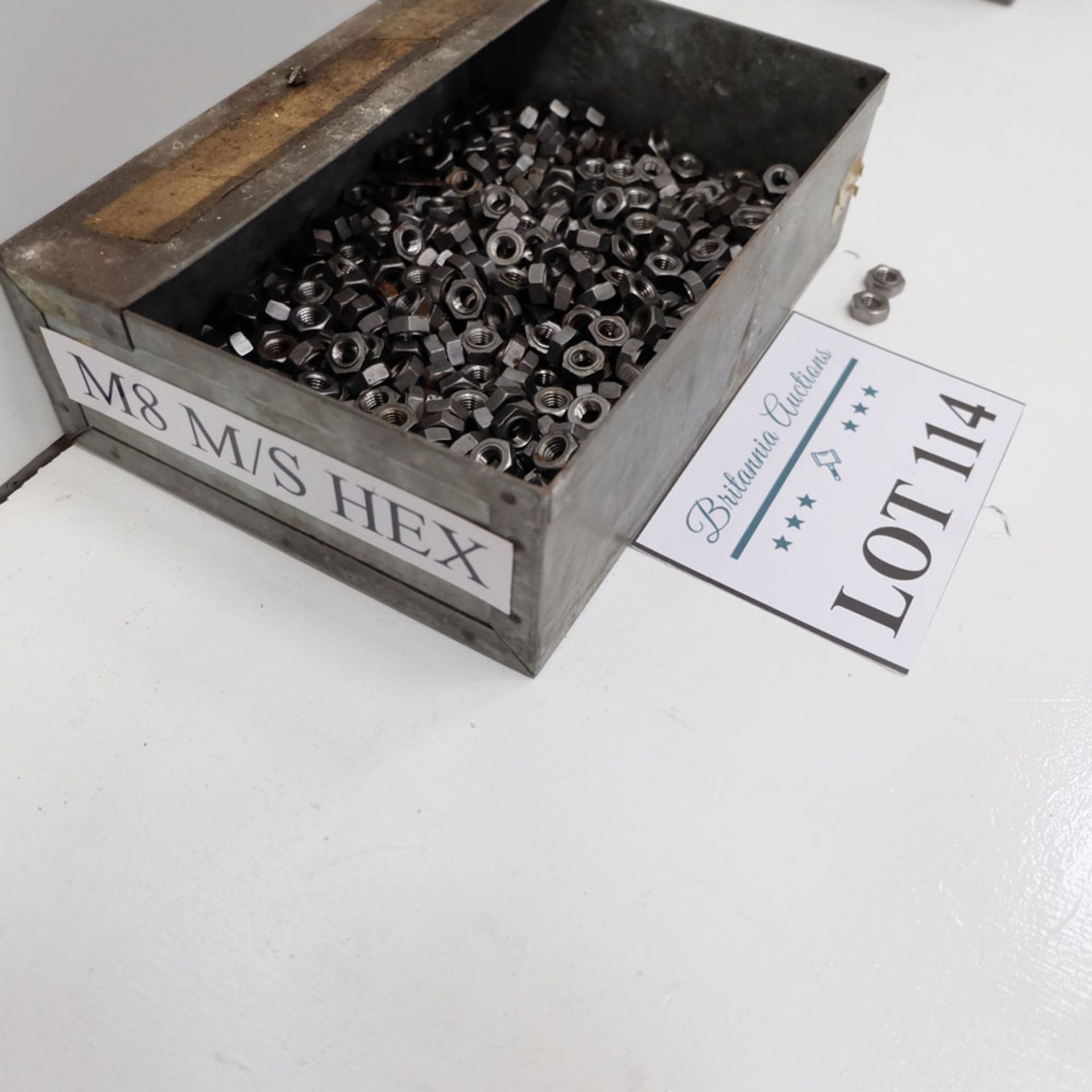 Quantity of Hex Nuts as Lotted. Labelled M8 Mild Steel. - Image 4 of 4