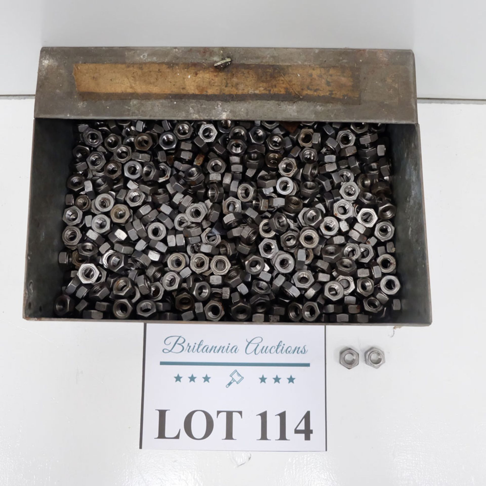 Quantity of Hex Nuts as Lotted. Labelled M8 Mild Steel. - Image 2 of 4