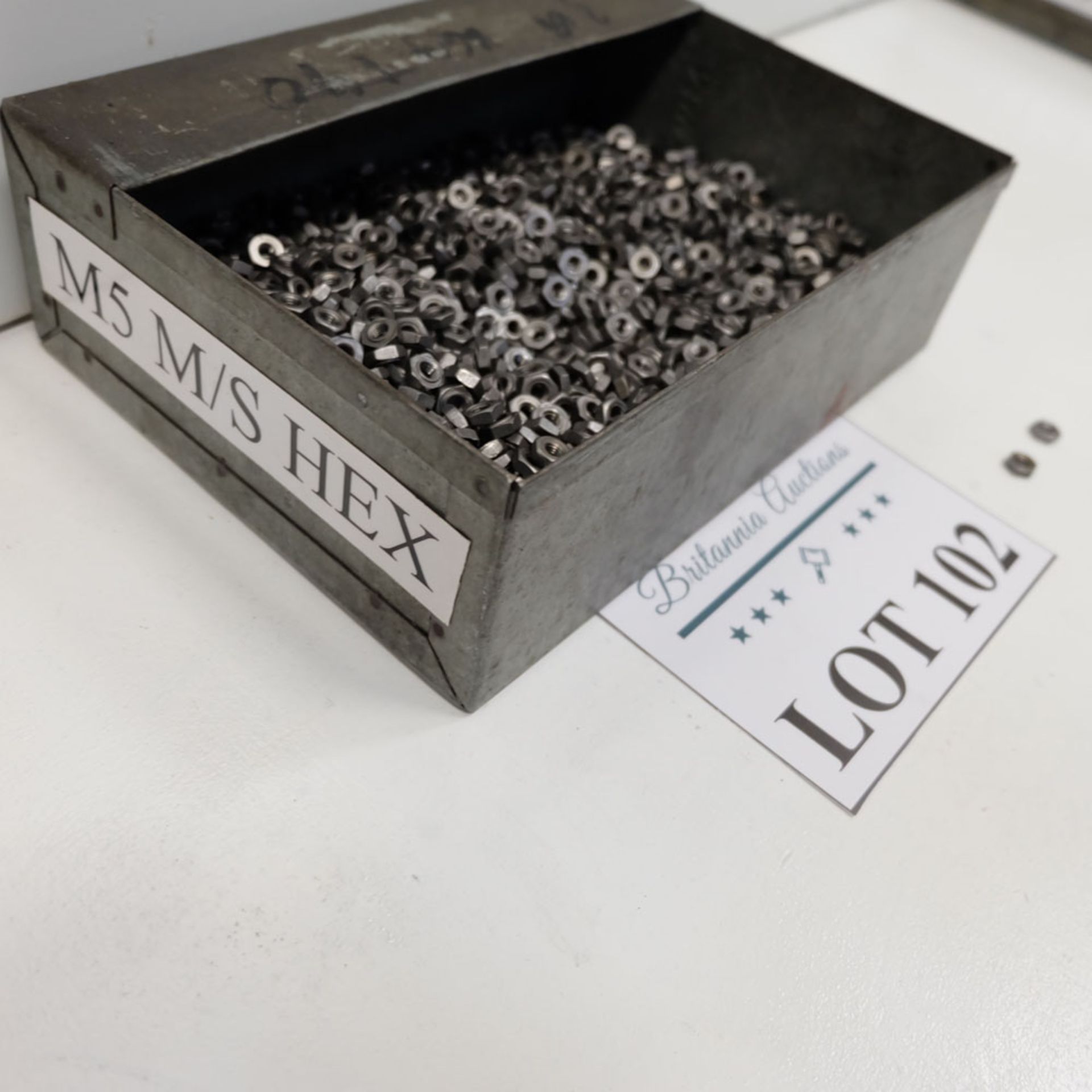 Quantity of Hex Nuts as Lotted. Labelled M5 Mild Steel. - Image 4 of 4