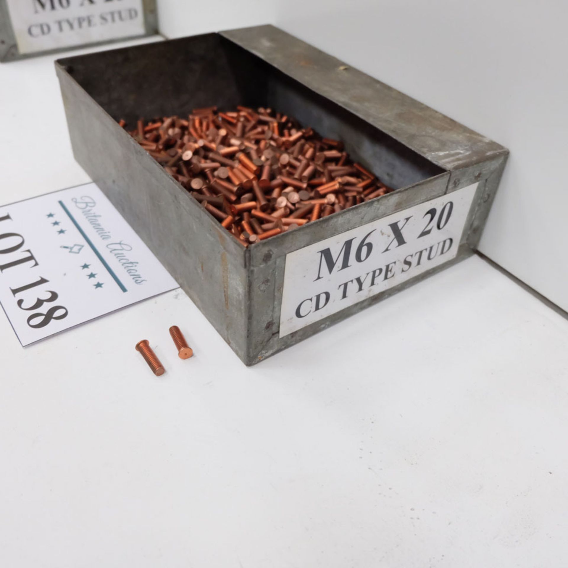 Quantity of Welding Studs as Lotted. Labelled M6 x 20 CD Type Stud. - Image 4 of 4