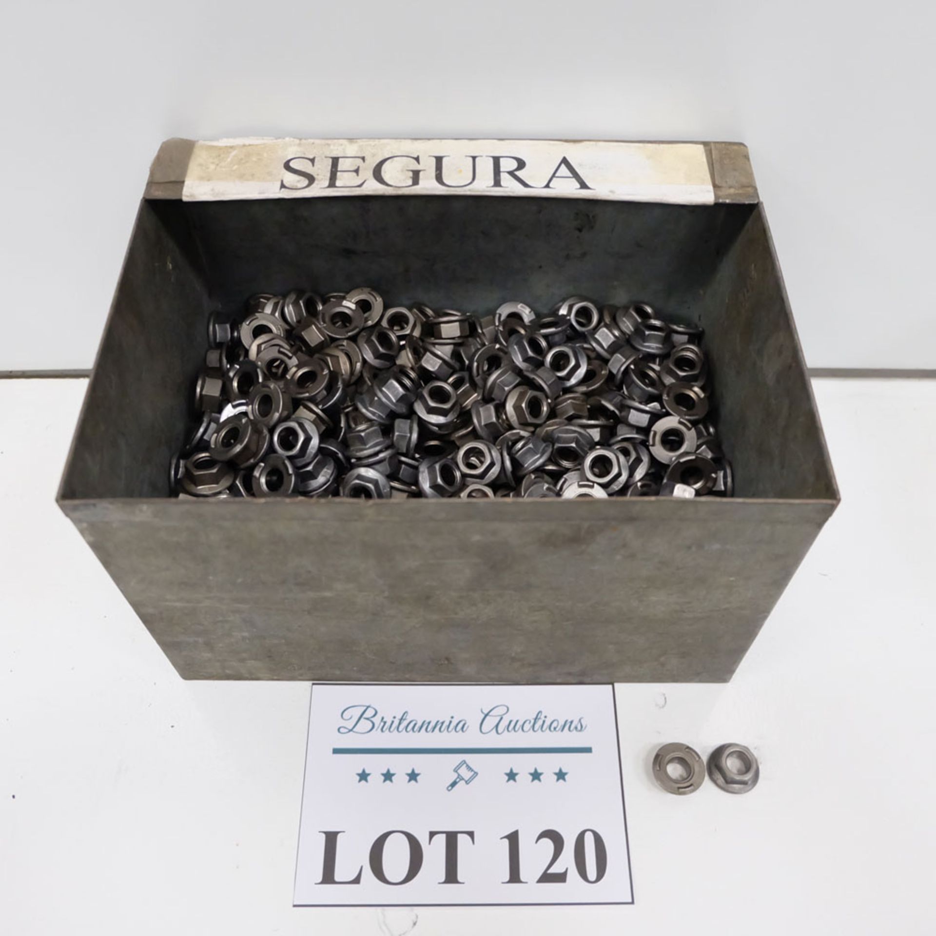 Quantity of Hex Nuts as Lotted. Unlabelled