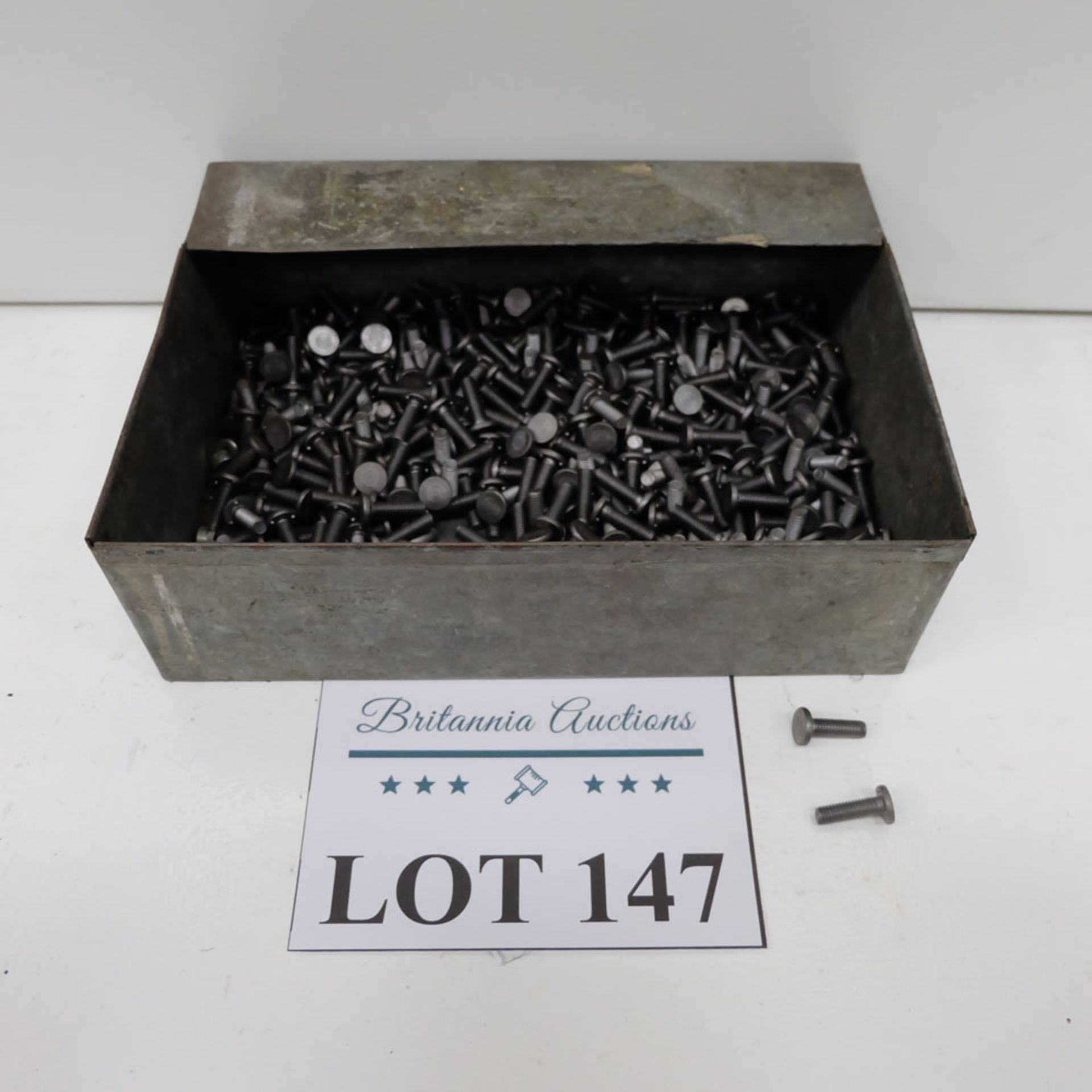 Quantity of Weld Bolts as Lotted. Labelled M6 x 20 Weld Bolt.