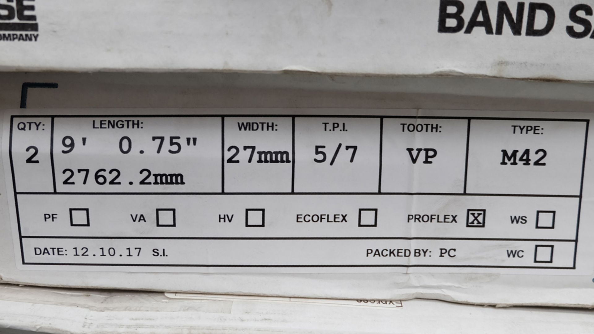 Selection of Various New Bandsaw Blades as Lotted. - Image 6 of 7