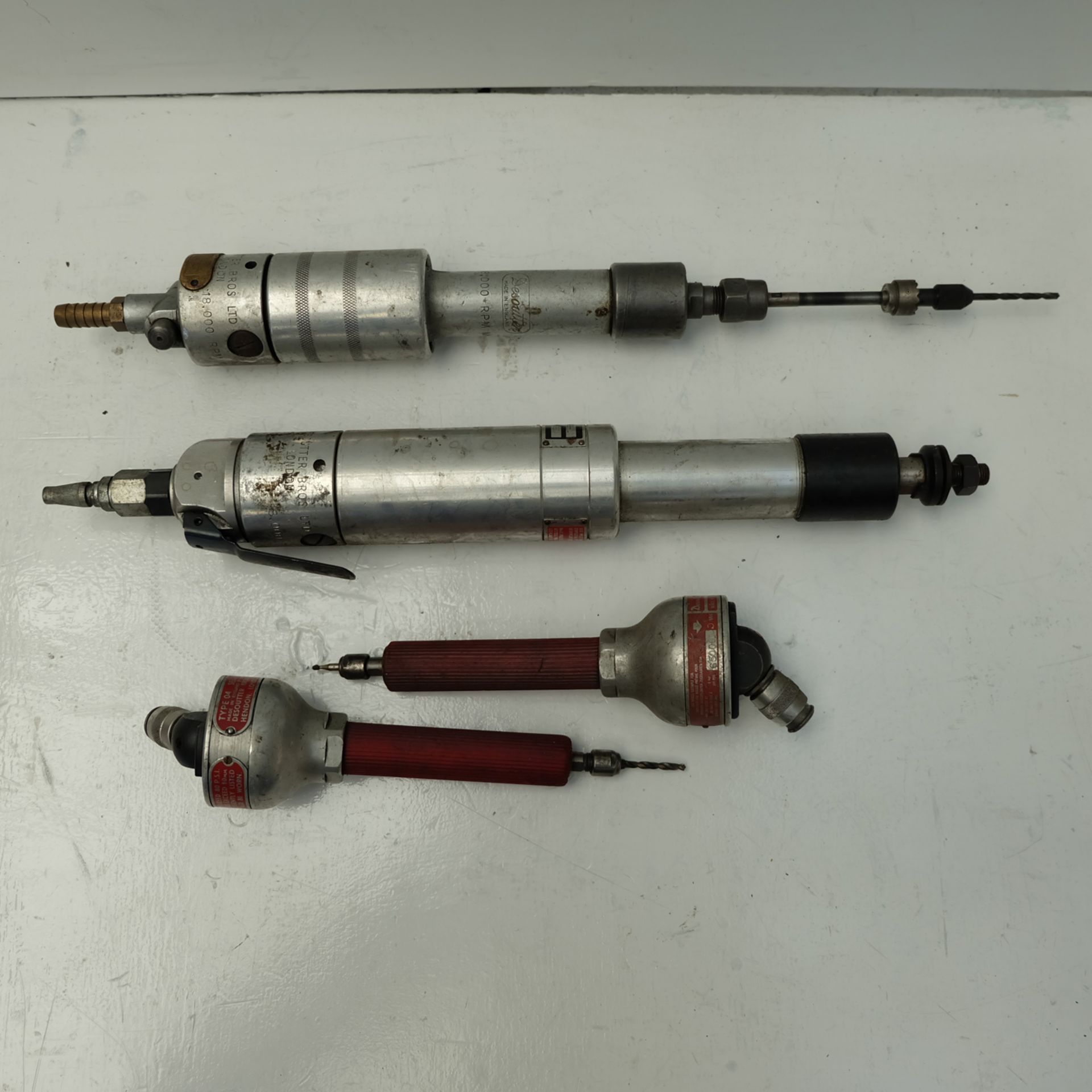 4 x Desoutter Pneumatic Rotary Tools as Lotted. - Image 2 of 5