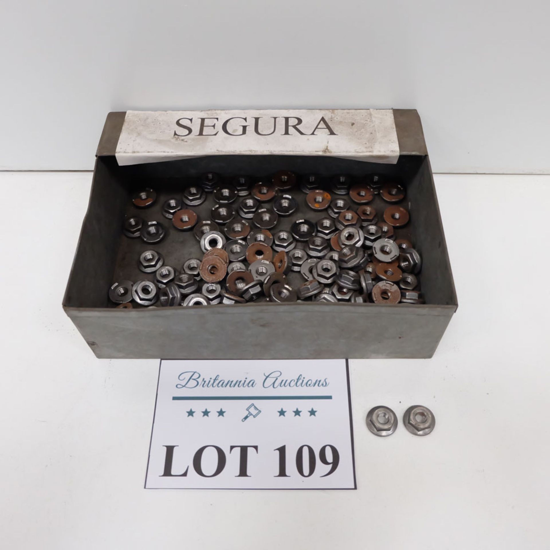 Quantity of Hex Nuts as Lotted. Unlabelled.