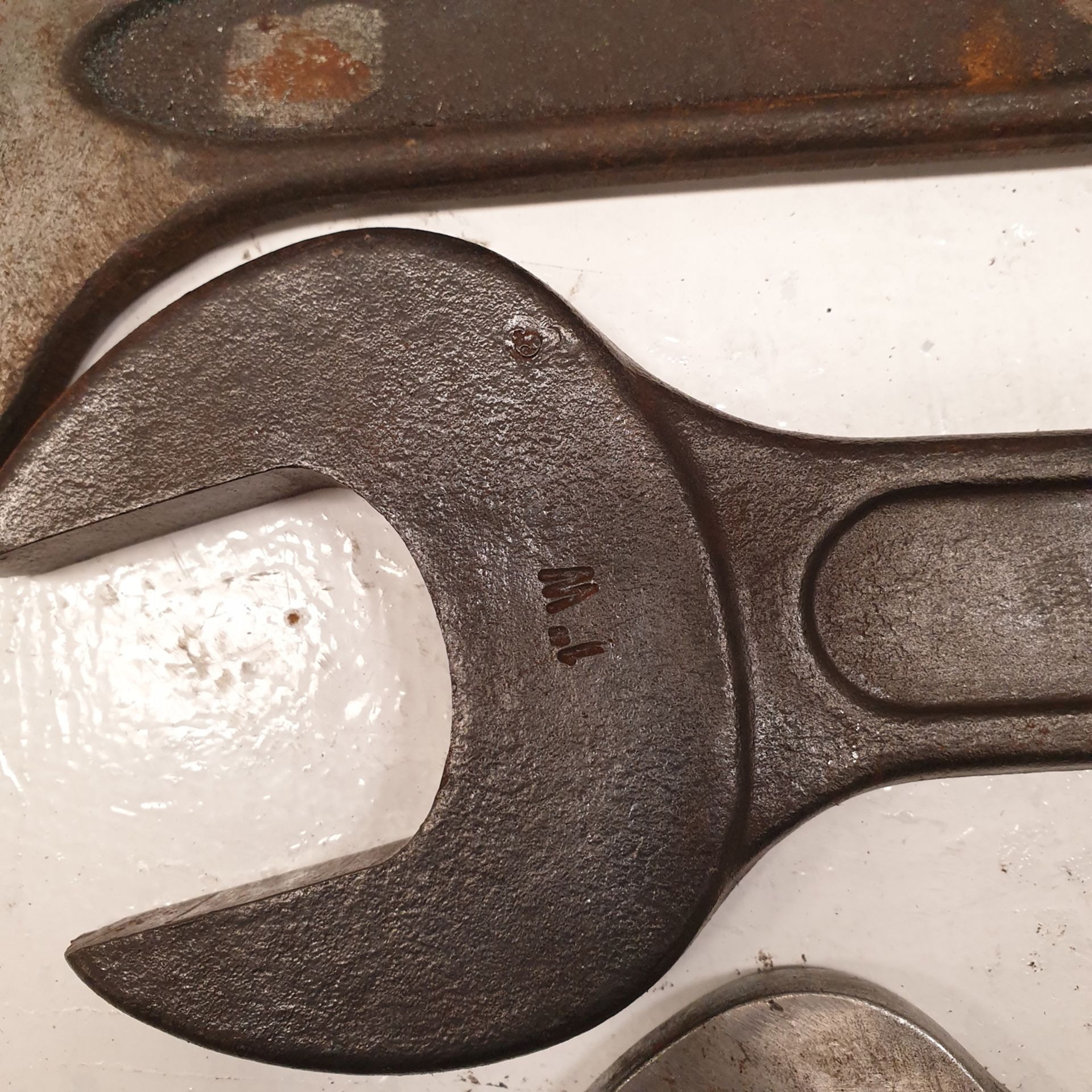 Selection of Large Wrenches as Lotted. - Image 5 of 7