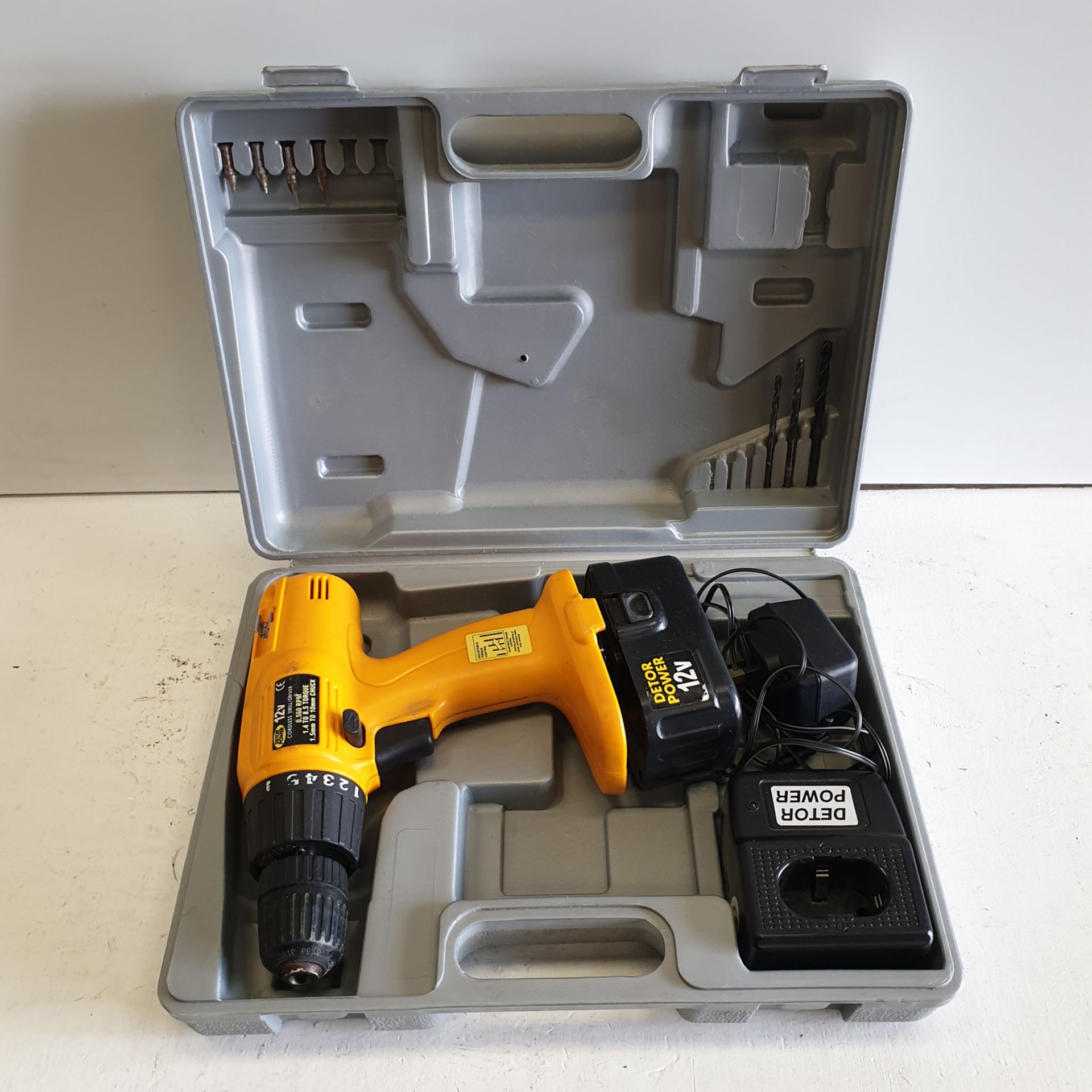 DETOR POWER 12V Cordless Drill/Driver.