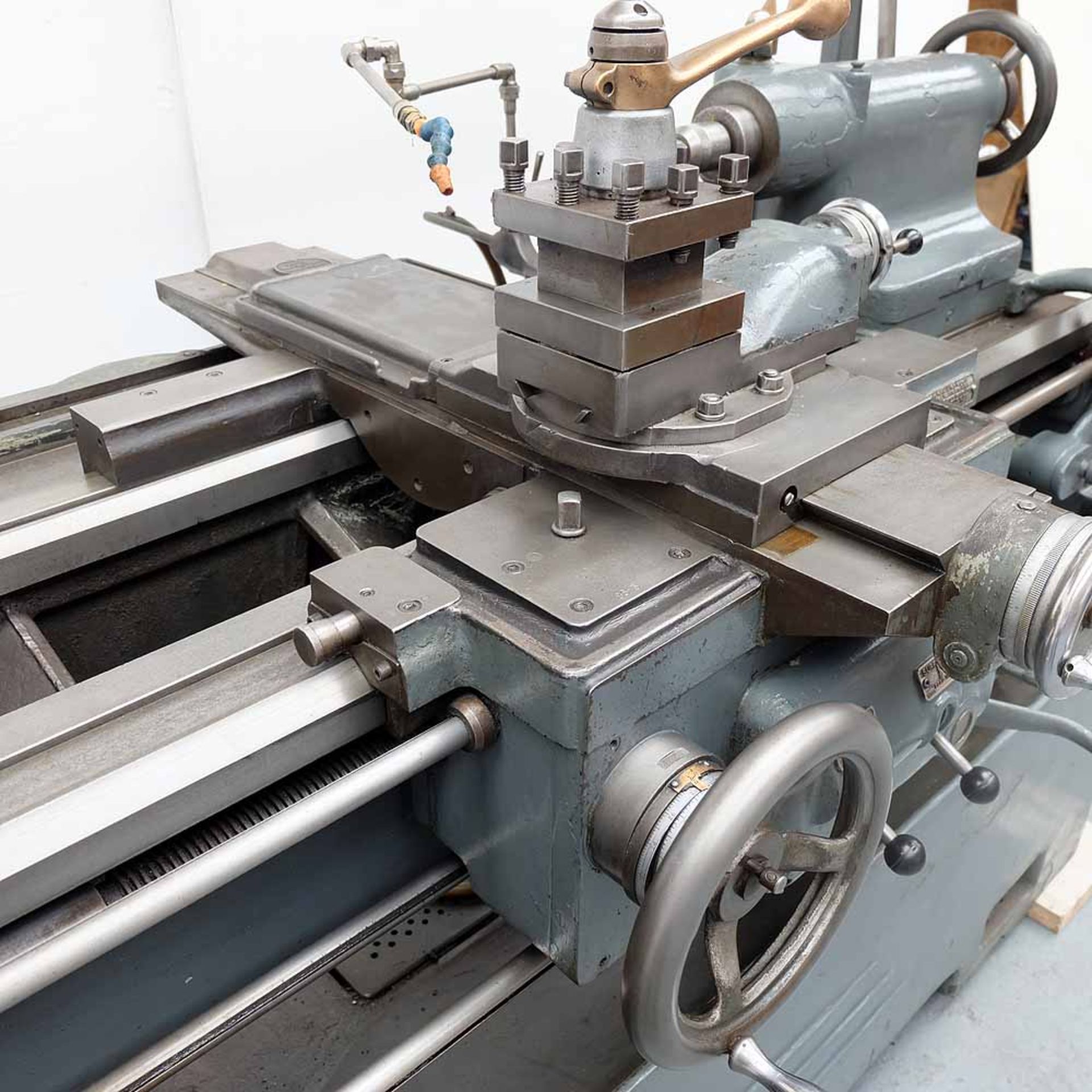 Holbrook Model H. No17 SS & SC Centre Lathe. Between Centres 40" - Image 7 of 14