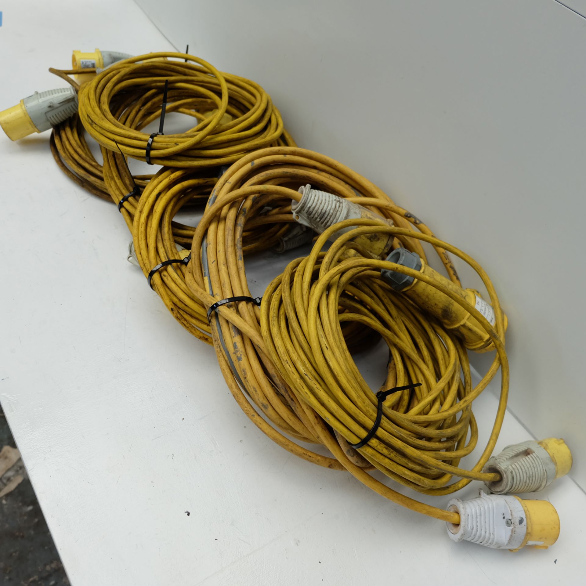 6 x 110V Extension Leads as Lotted. - Image 3 of 3