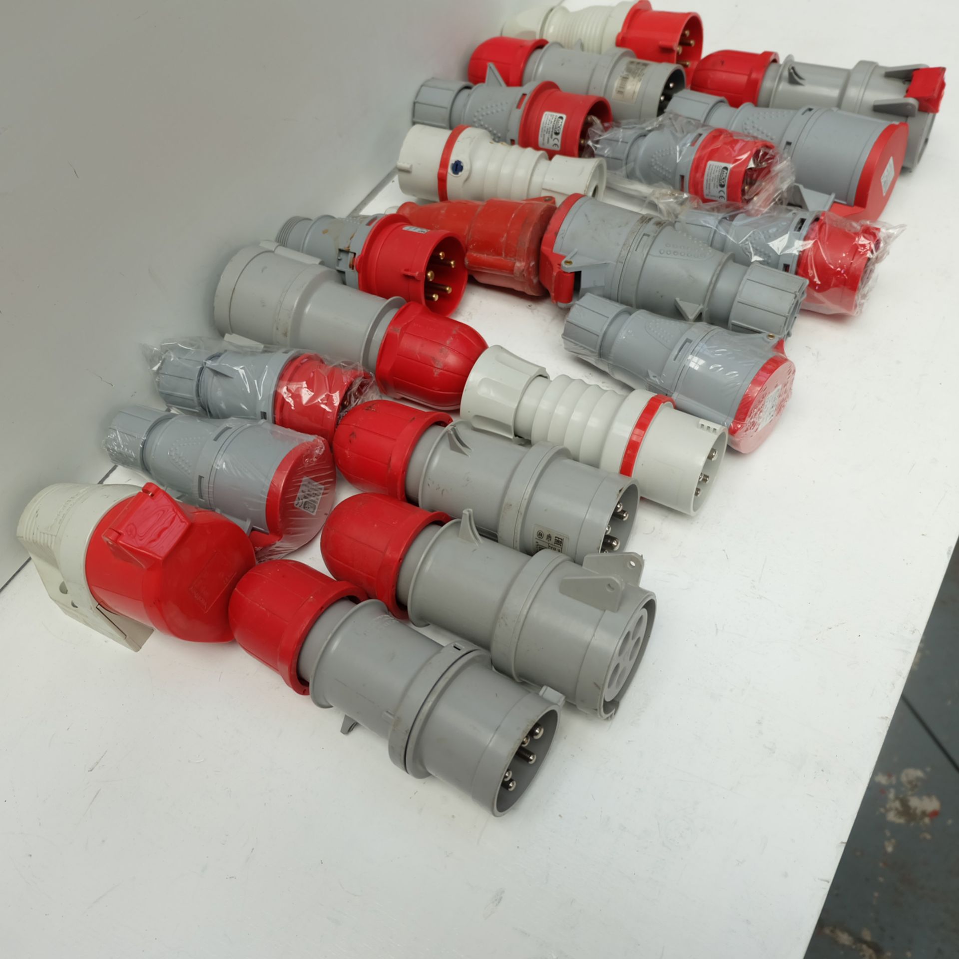 Selection of Various 3 Phase Plugs as Lotted. - Image 2 of 3