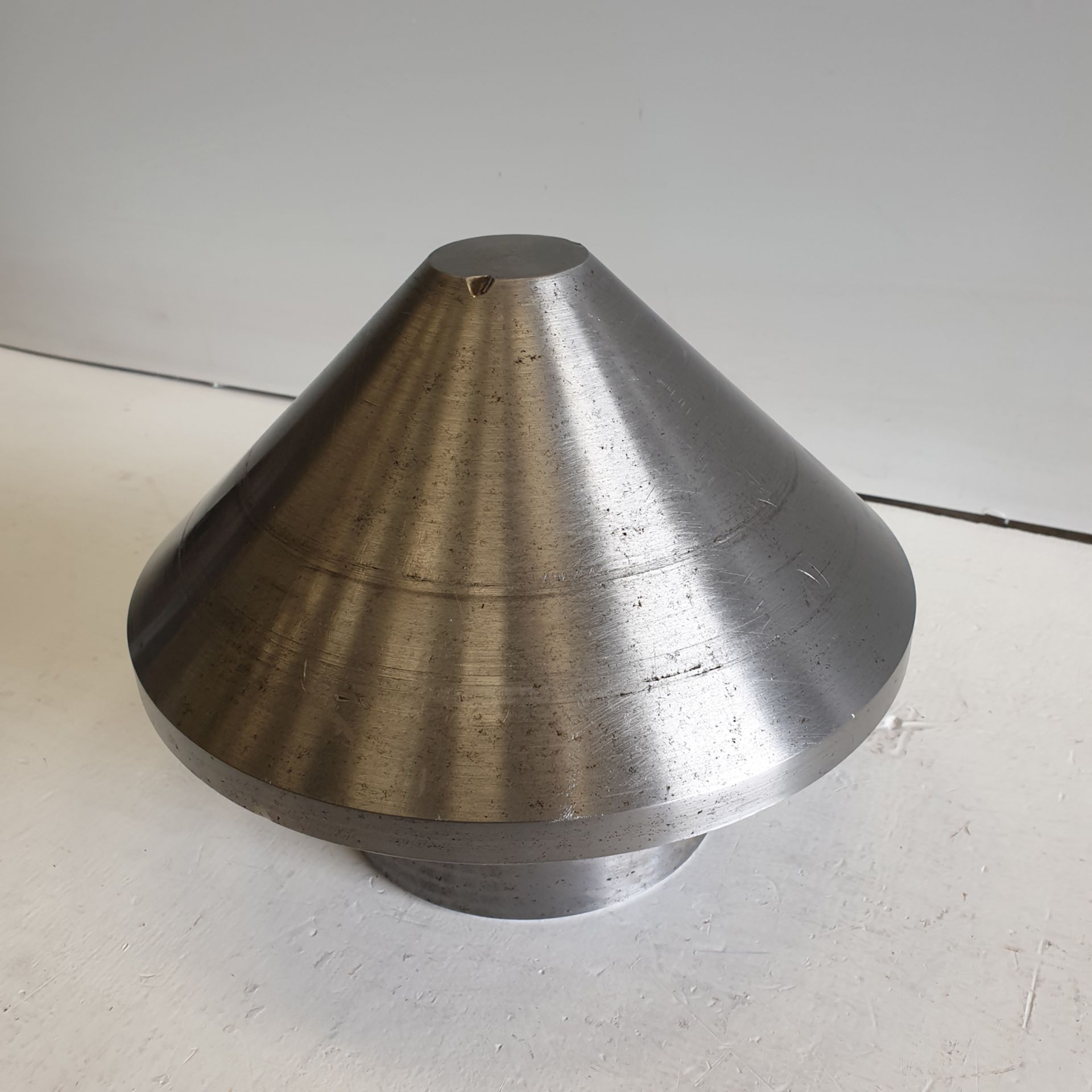 10" Approx Diameter Cone Shaped Steel Billet. - Image 2 of 3