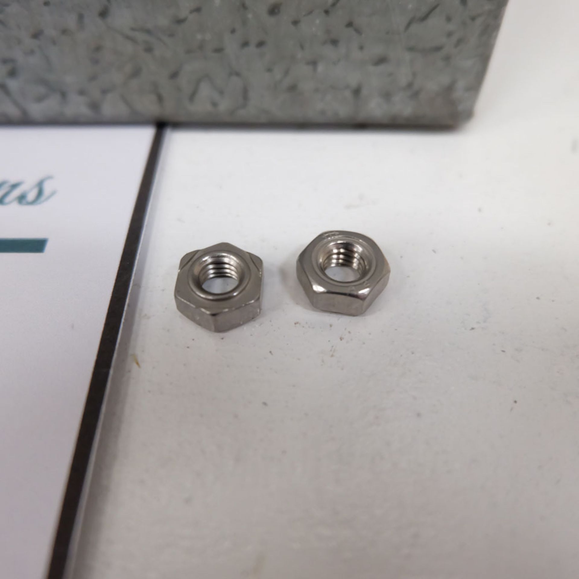 Quantity of Hex Nuts as Lotted. Labelled M6 Stainless Steel. - Image 3 of 4