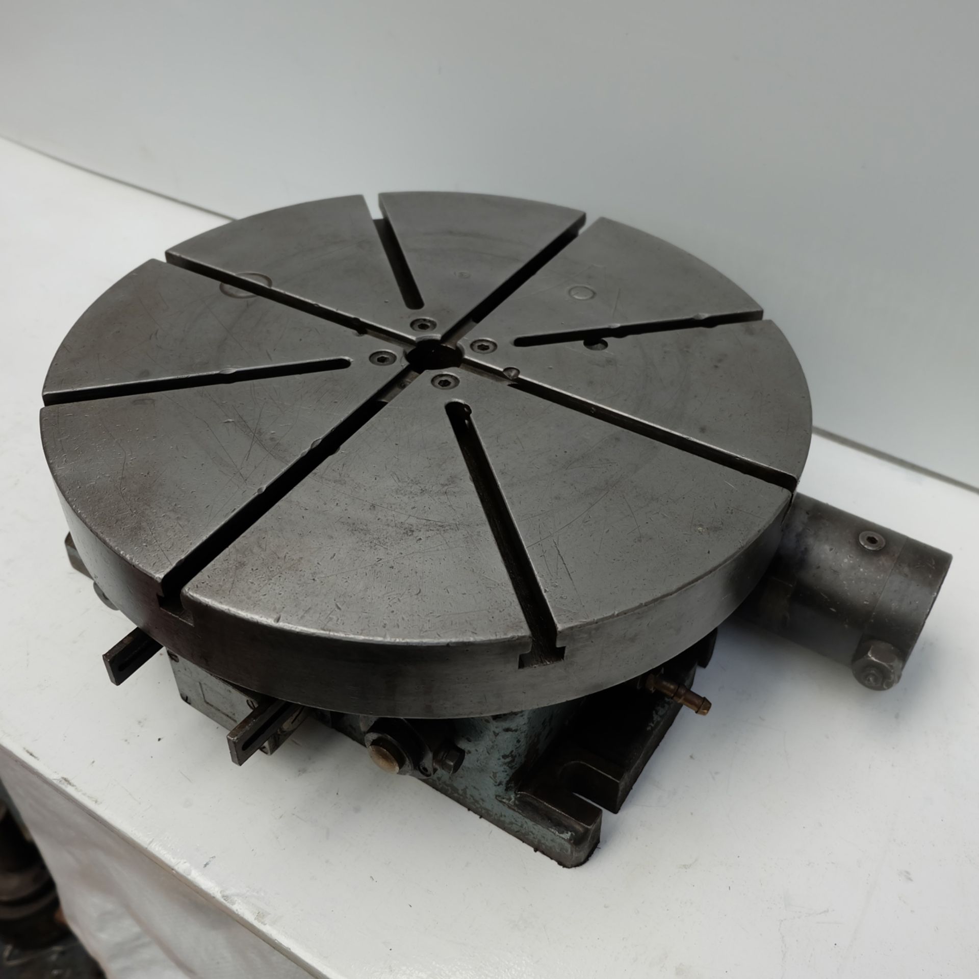 Fibro Fibroakt Type P 10 400UN Tee Slotted Pneumatic Rotary Table. 400mm Diameter. - Image 2 of 8