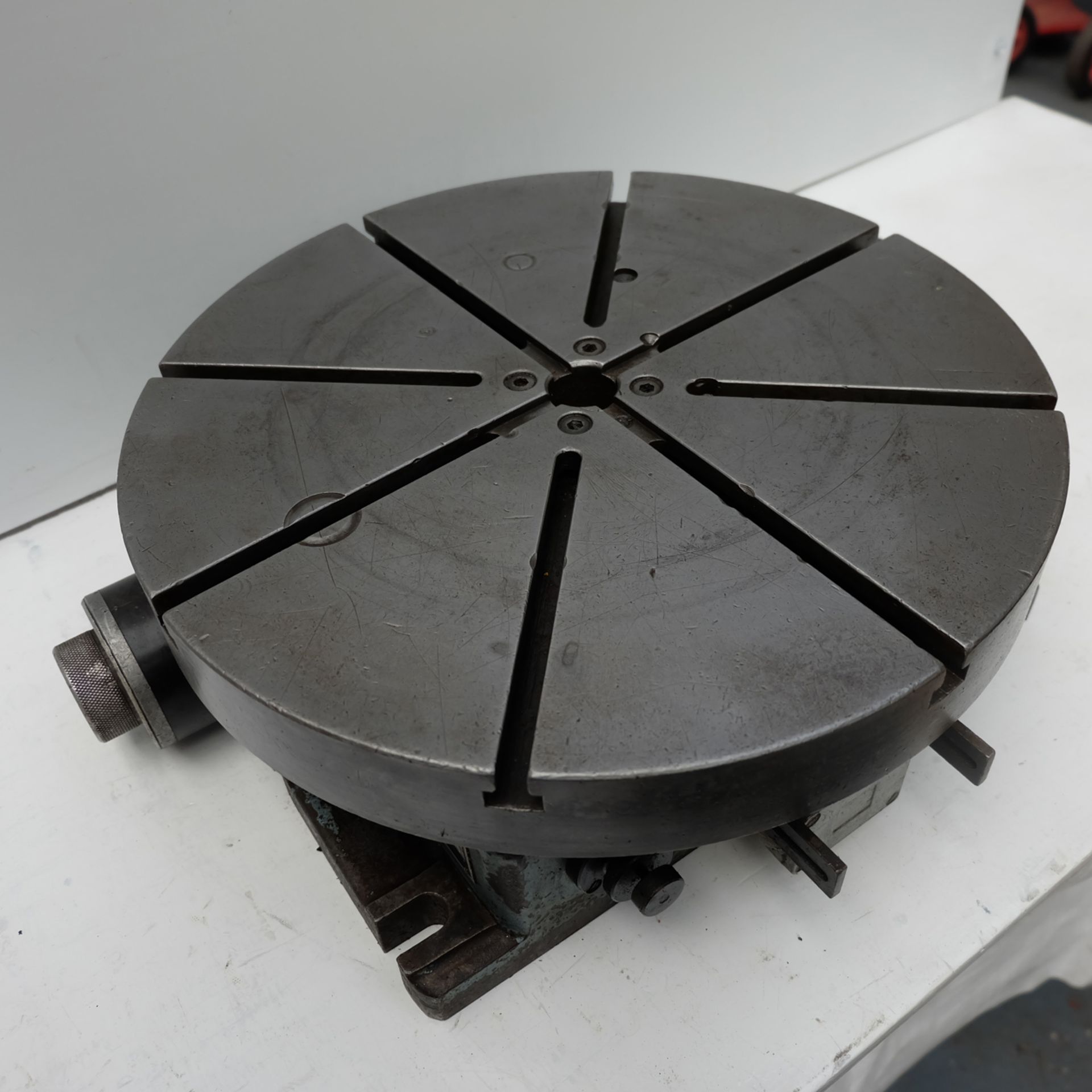 Fibro Fibroakt Type P 10 400UN Tee Slotted Pneumatic Rotary Table. 400mm Diameter. - Image 3 of 8