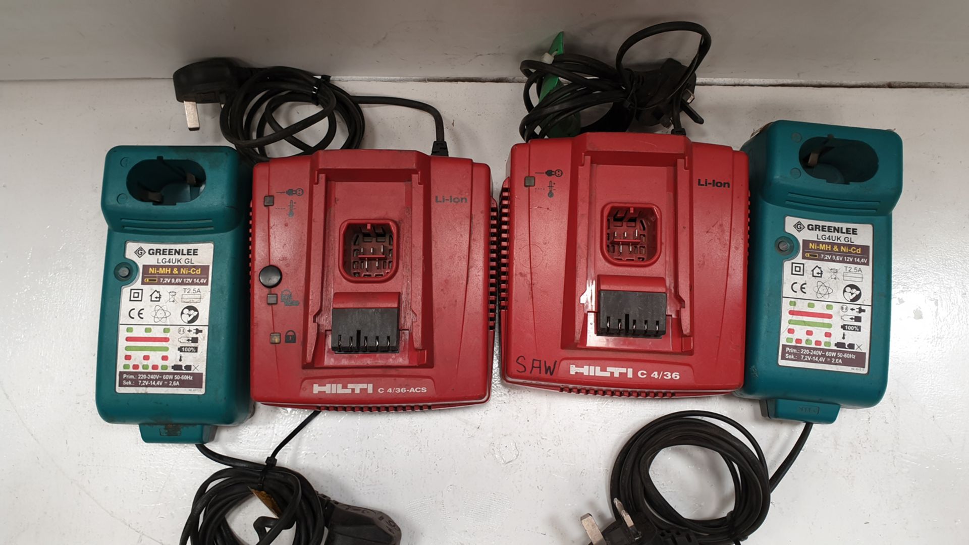 Selection of 4 Battery Chargers. - Image 2 of 7