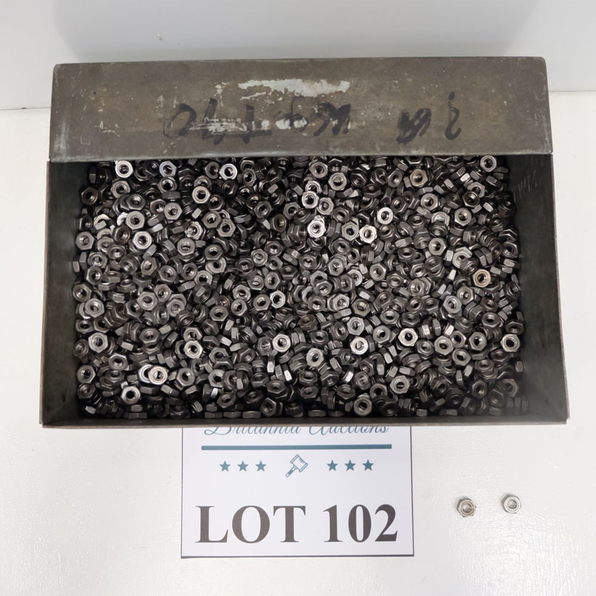 Quantity of Hex Nuts as Lotted. Labelled M5 Mild Steel. - Image 2 of 4