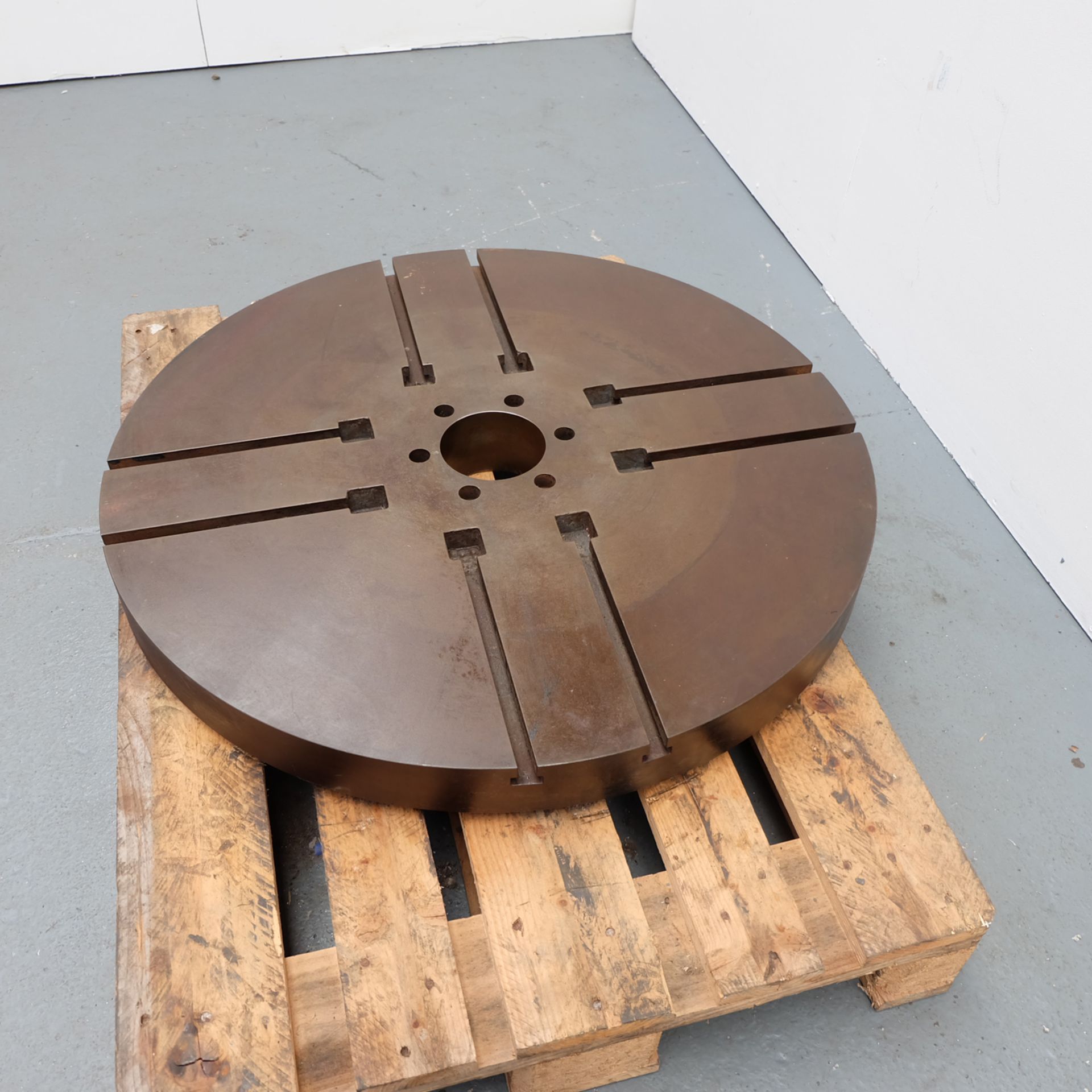 Tee Slotted Face Plate. 36" Diameter. 3" Width. 5" Bore. - Image 2 of 7