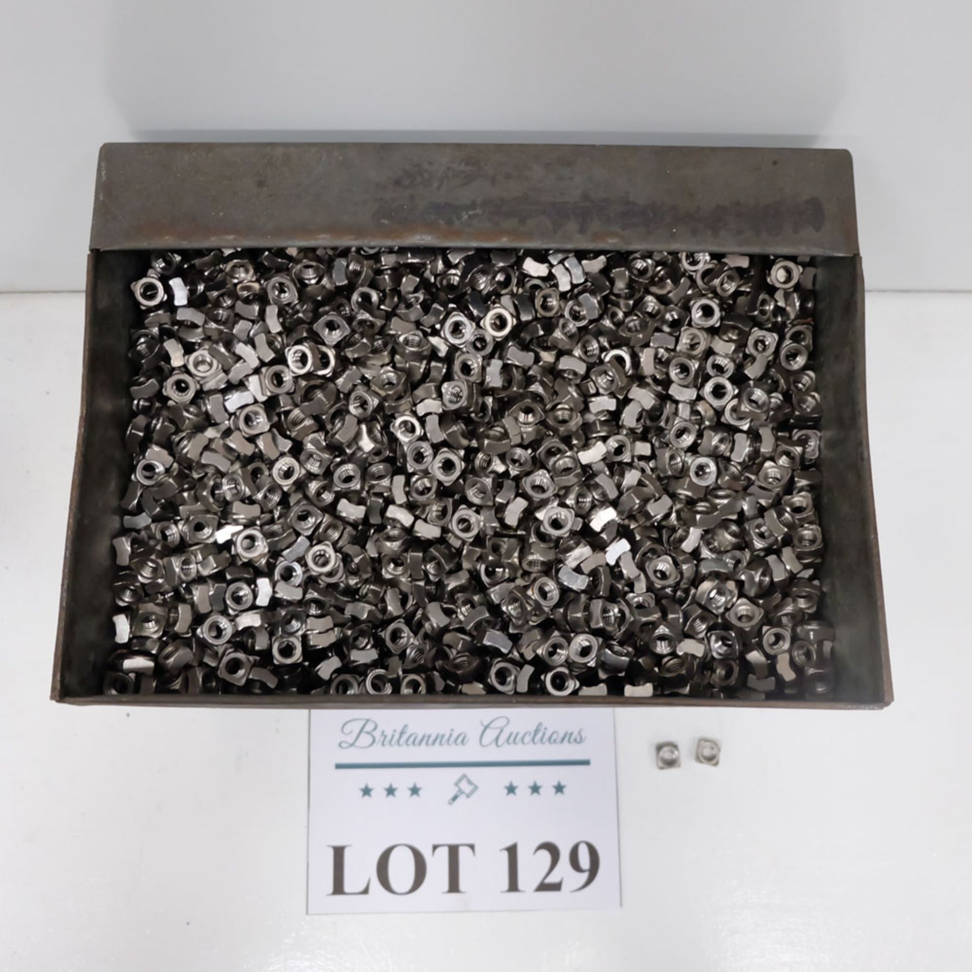 Quantity of Square Nuts as Lotted. Labelled M6 Stainless Steel. - Image 2 of 4