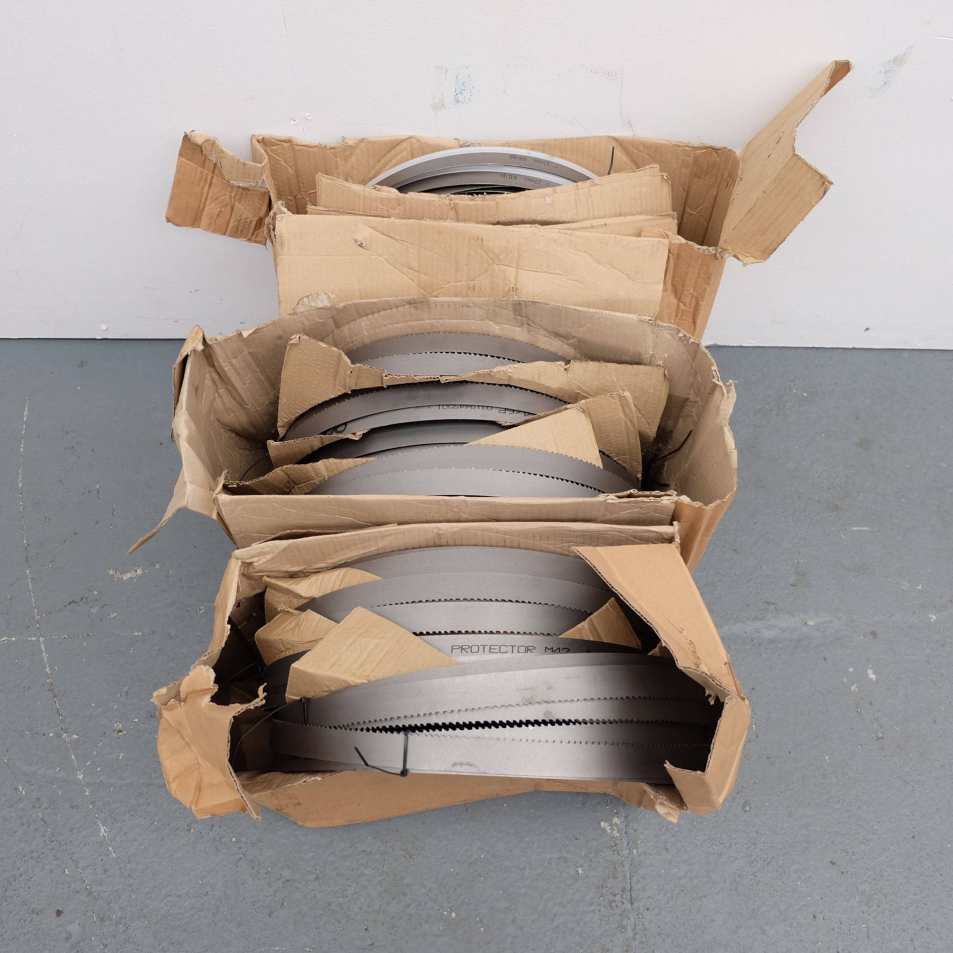 Selection of Amada & Morse M42, 4/6P Bandsaw Blades as Lotted.