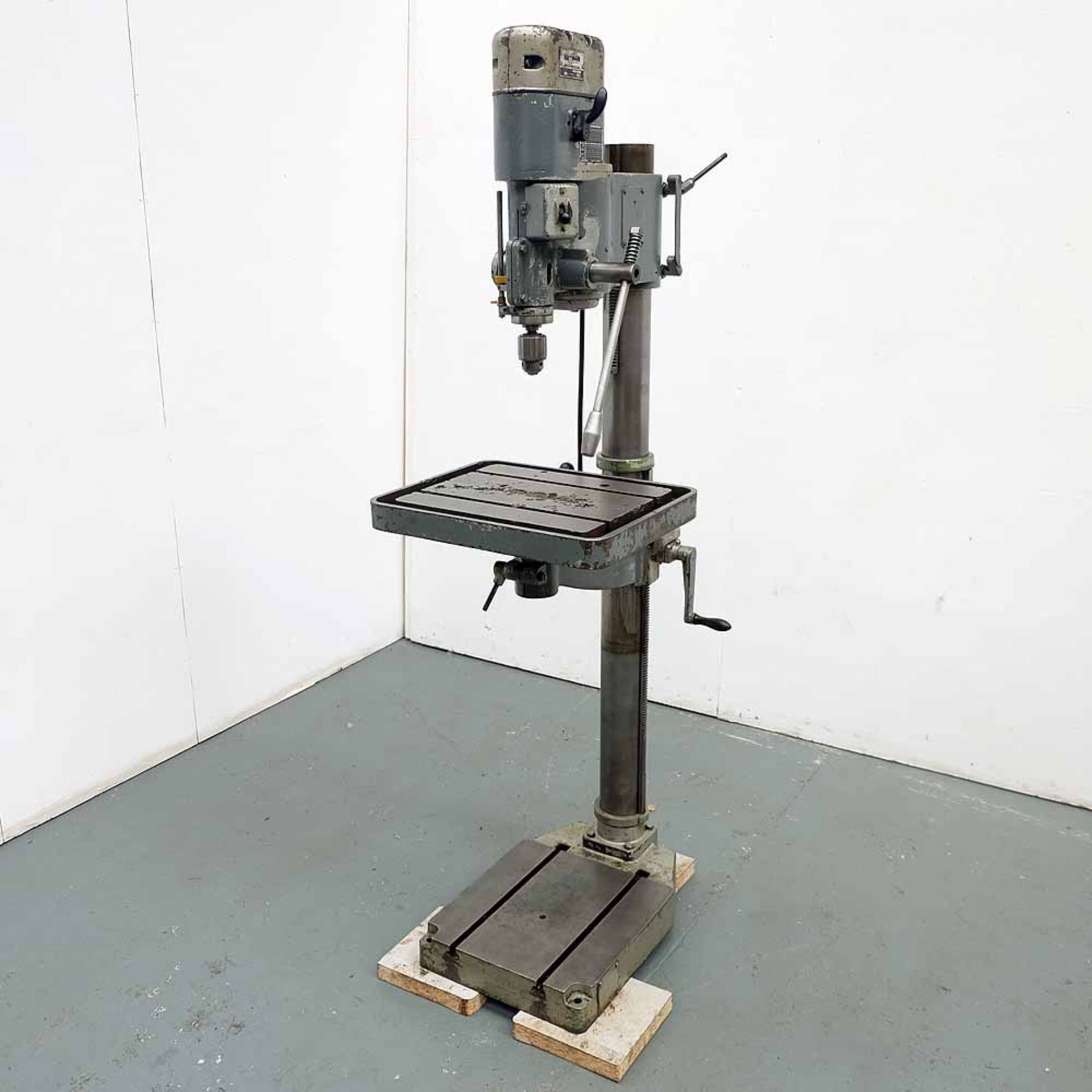 Arboga Maskiner Type RVS Gear Head Pillar Drill. Spindle Taper No.3 Morse.