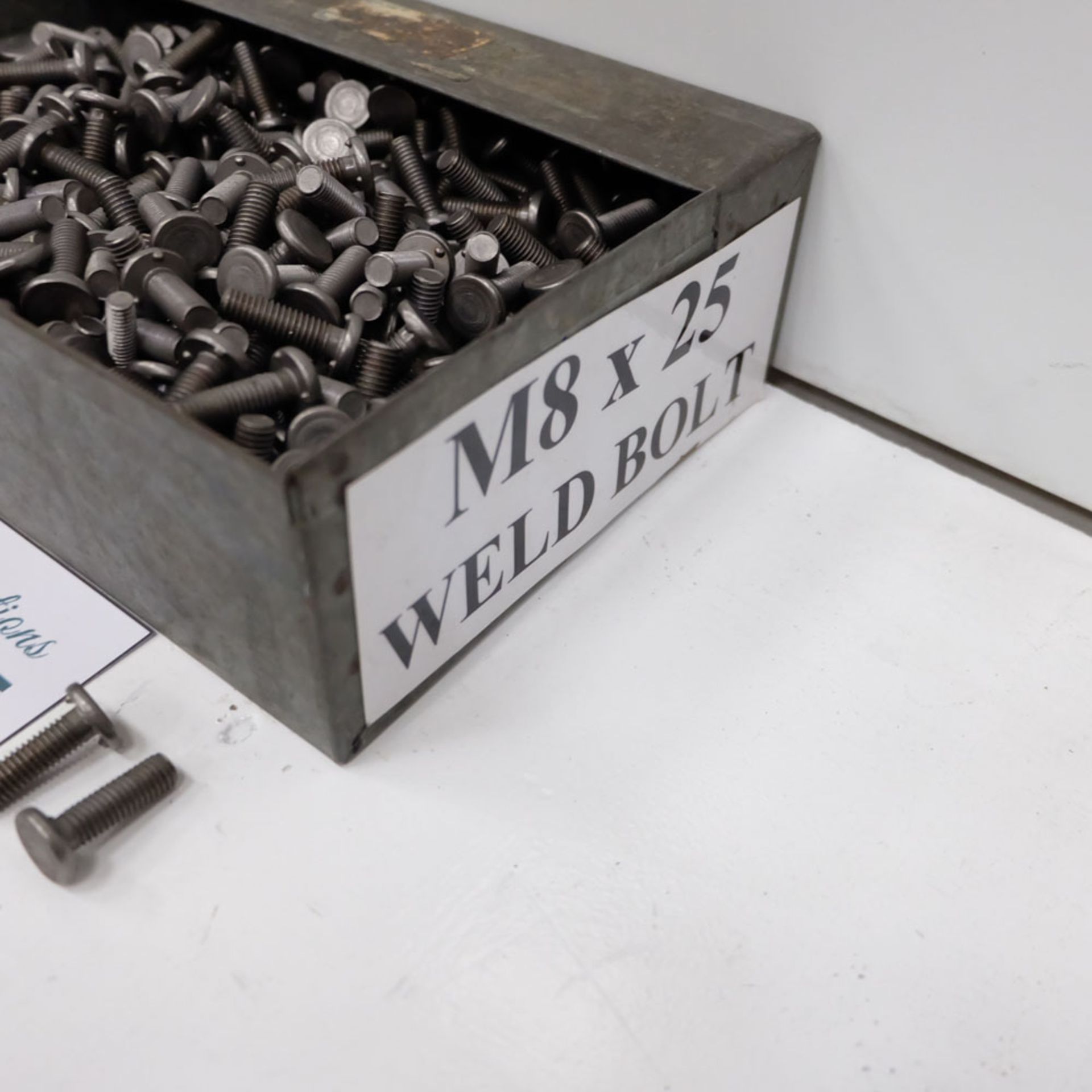 Quantity of Weld Bolts as Lotted. Labelled M8 x 25 Weld Bolt. - Image 4 of 4
