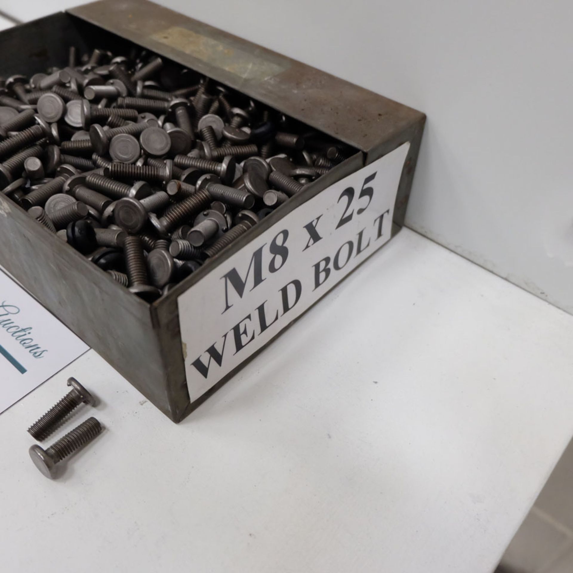 Quantity of Weld Bolts as Lotted. Labelled M8 x 25 Weld Bolt. - Image 4 of 4