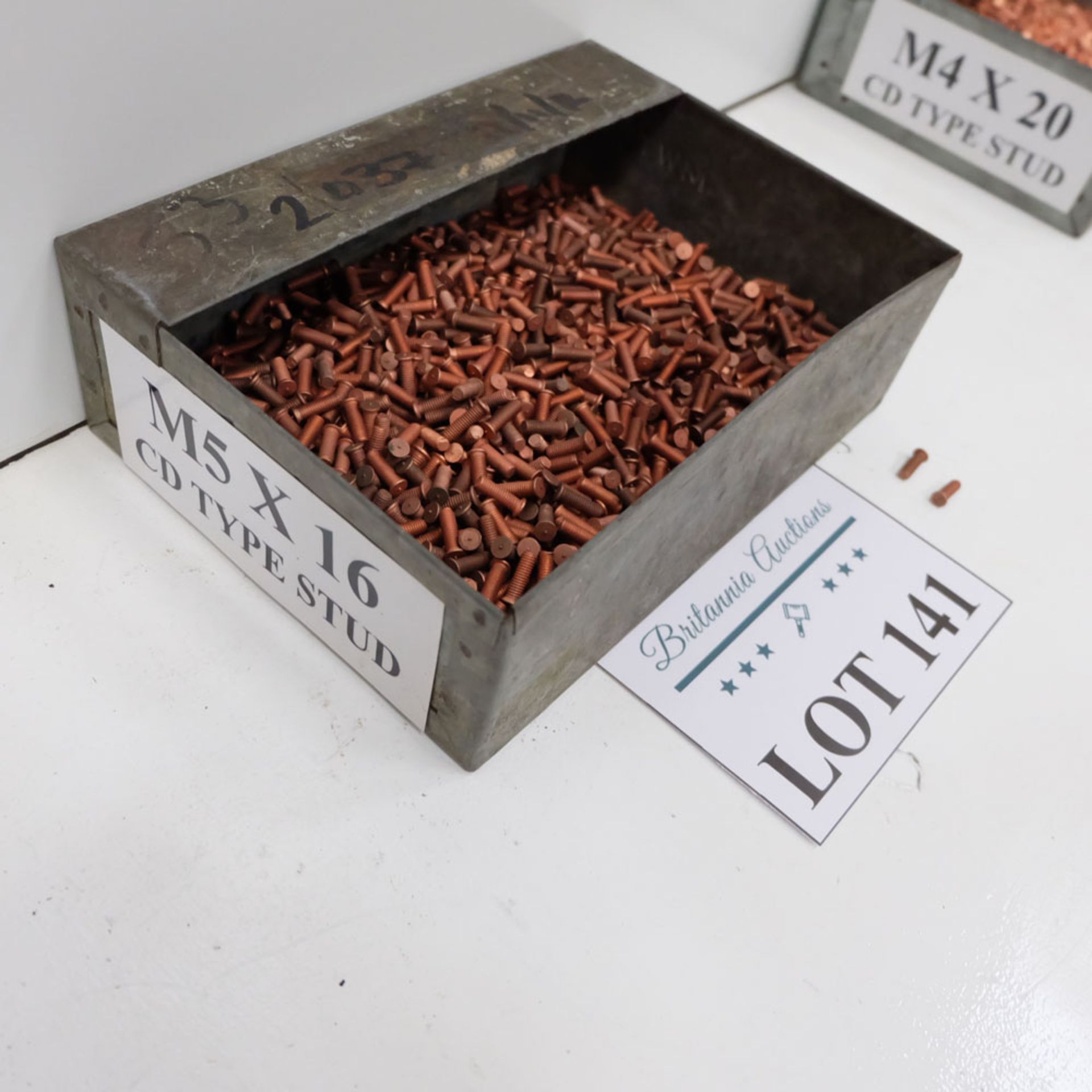 Quantity of Welding Studs as Lotted. Labelled M5 x 16 CD Type Stud. - Image 4 of 4