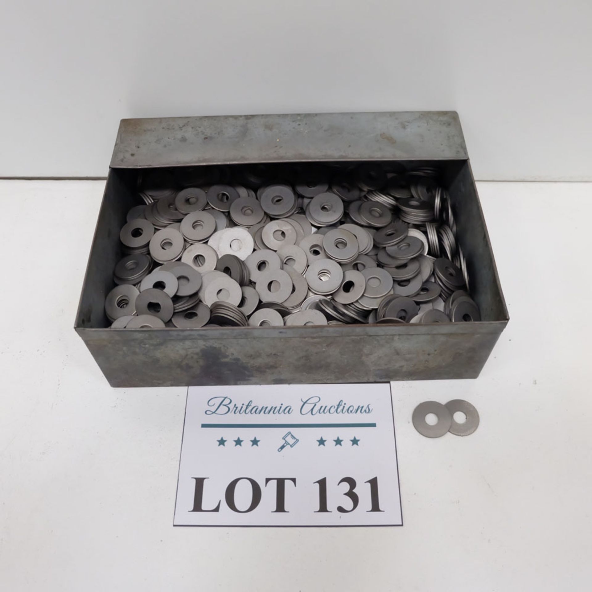 Quantity of Washers as Lotted. Unlabelled.