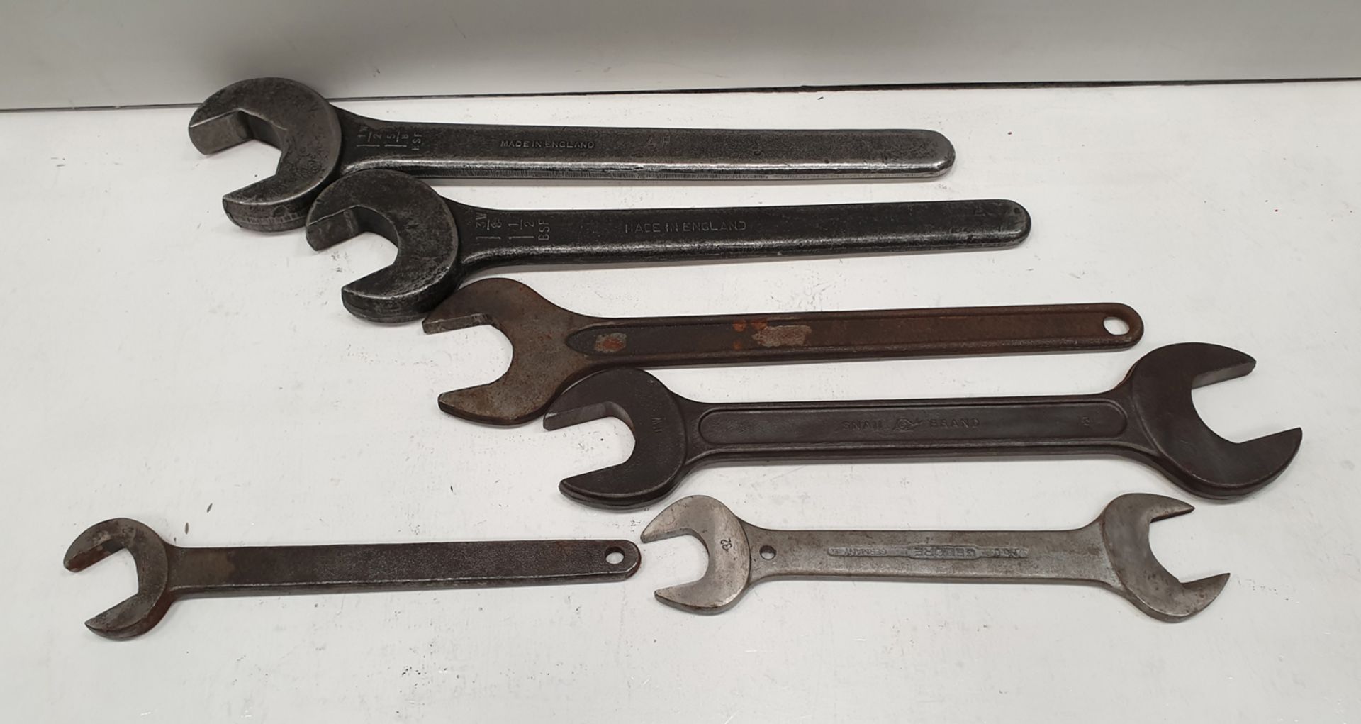 Selection of Large Wrenches as Lotted.