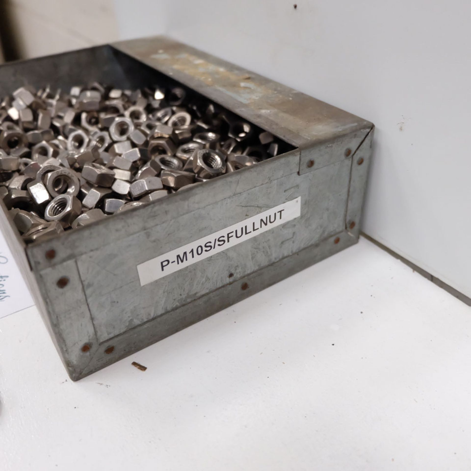 Quantity of Hex Nuts as Lotted. Labelled M10 Stainless Steel. - Image 4 of 4