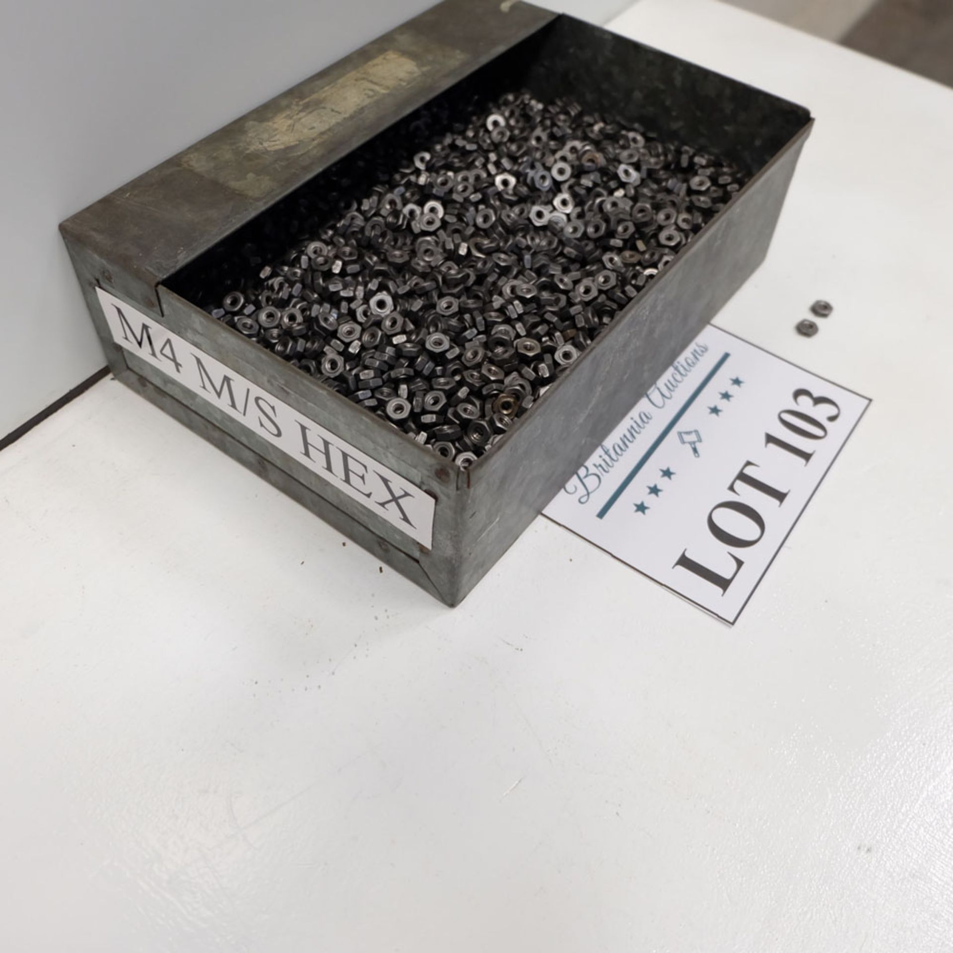 Quantity of Hex Nuts as Lotted. Labelled M4 Mild Steel. - Image 4 of 4