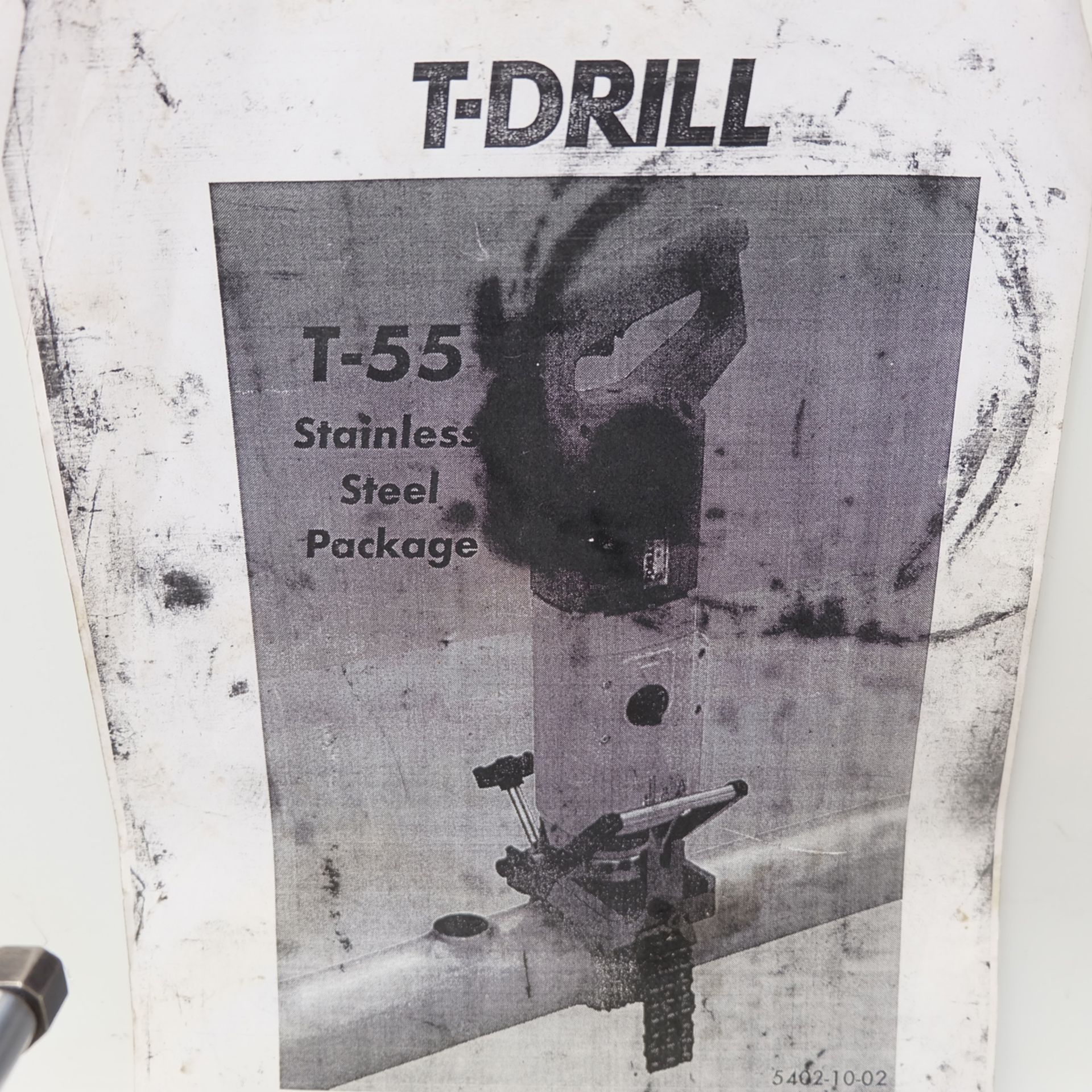 T-Drill T-50 2" Tee Forming Attachment. With T Drill Model N54 Tube End Notcher. 100Volts. - Image 4 of 10