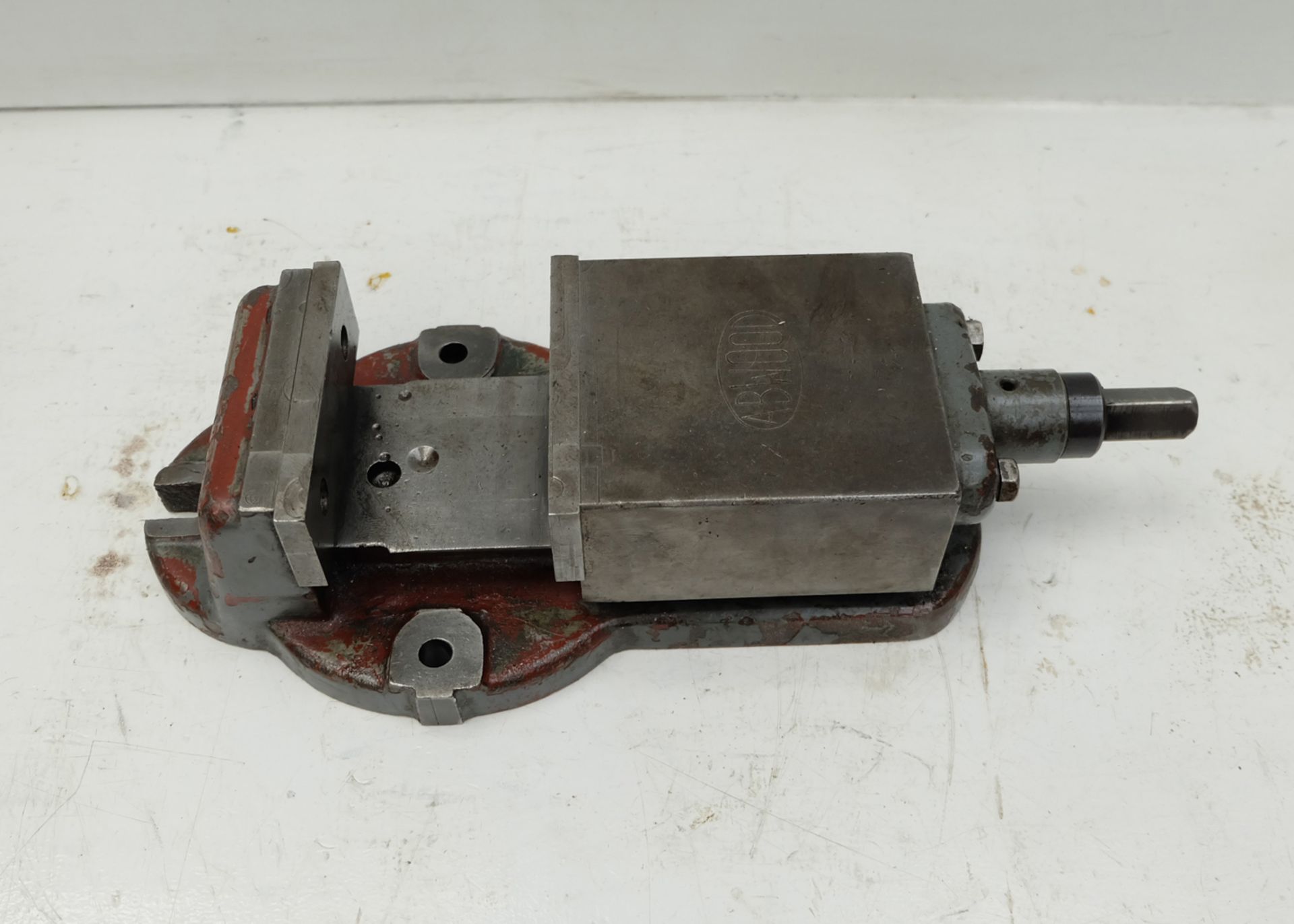 Abwood Machine Vice Jaw Width 4 1/4". Max Opening 2 3/4" Approx.