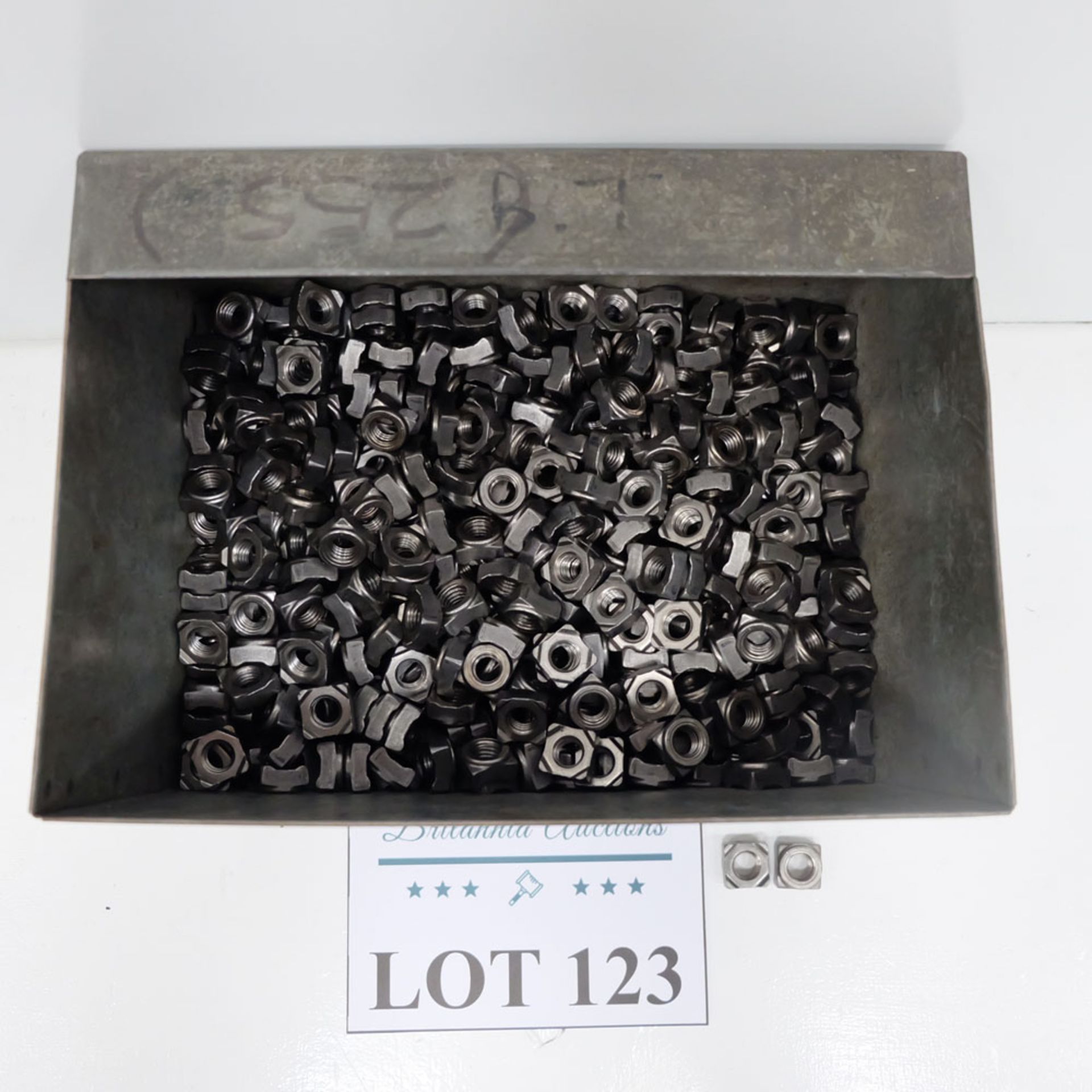 Quantity of Square Nuts as Lotted. Labelled M10 Mild Steel. - Image 2 of 4