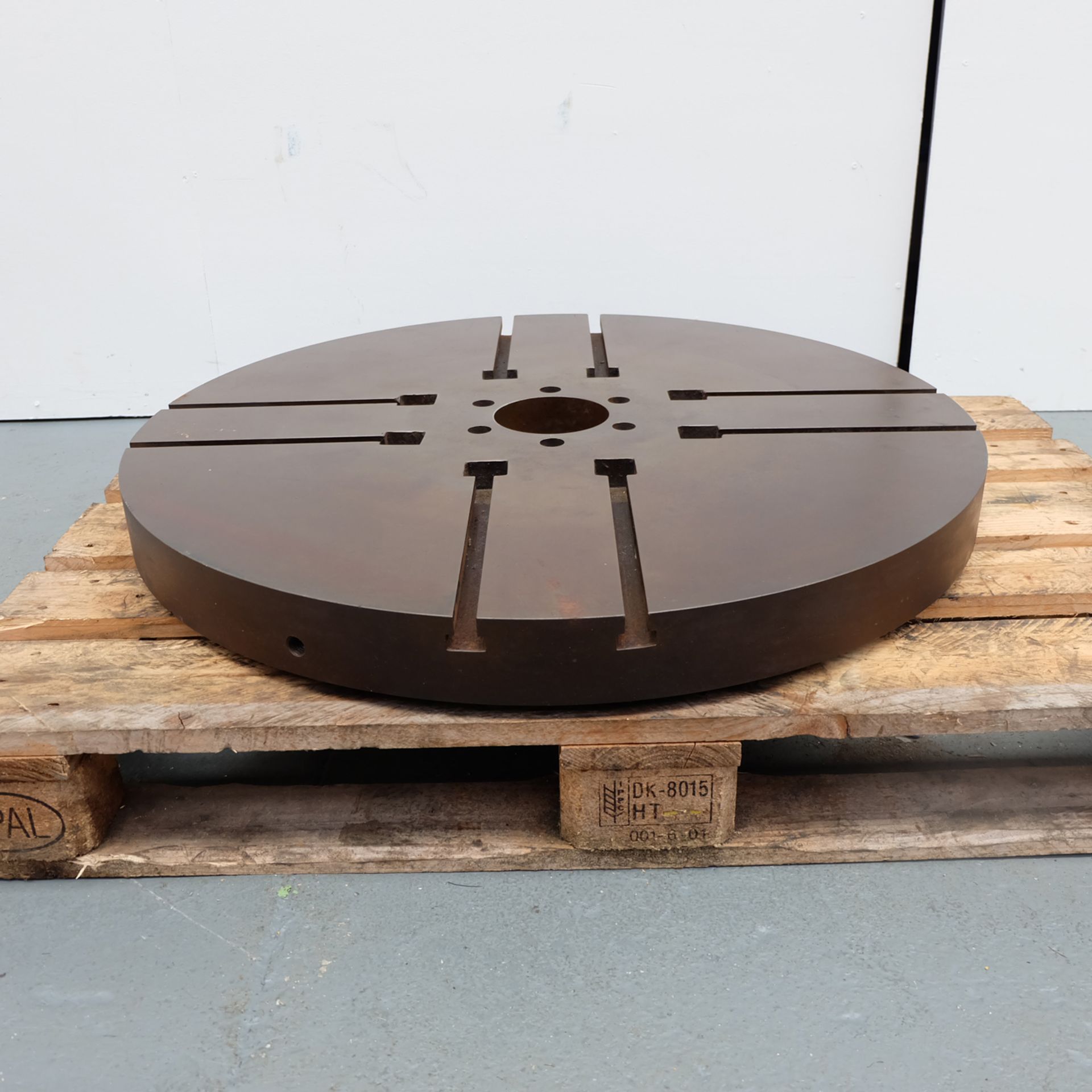 Tee Slotted Face Plate. 36" Diameter. 3" Width. 5" Bore. - Image 6 of 7