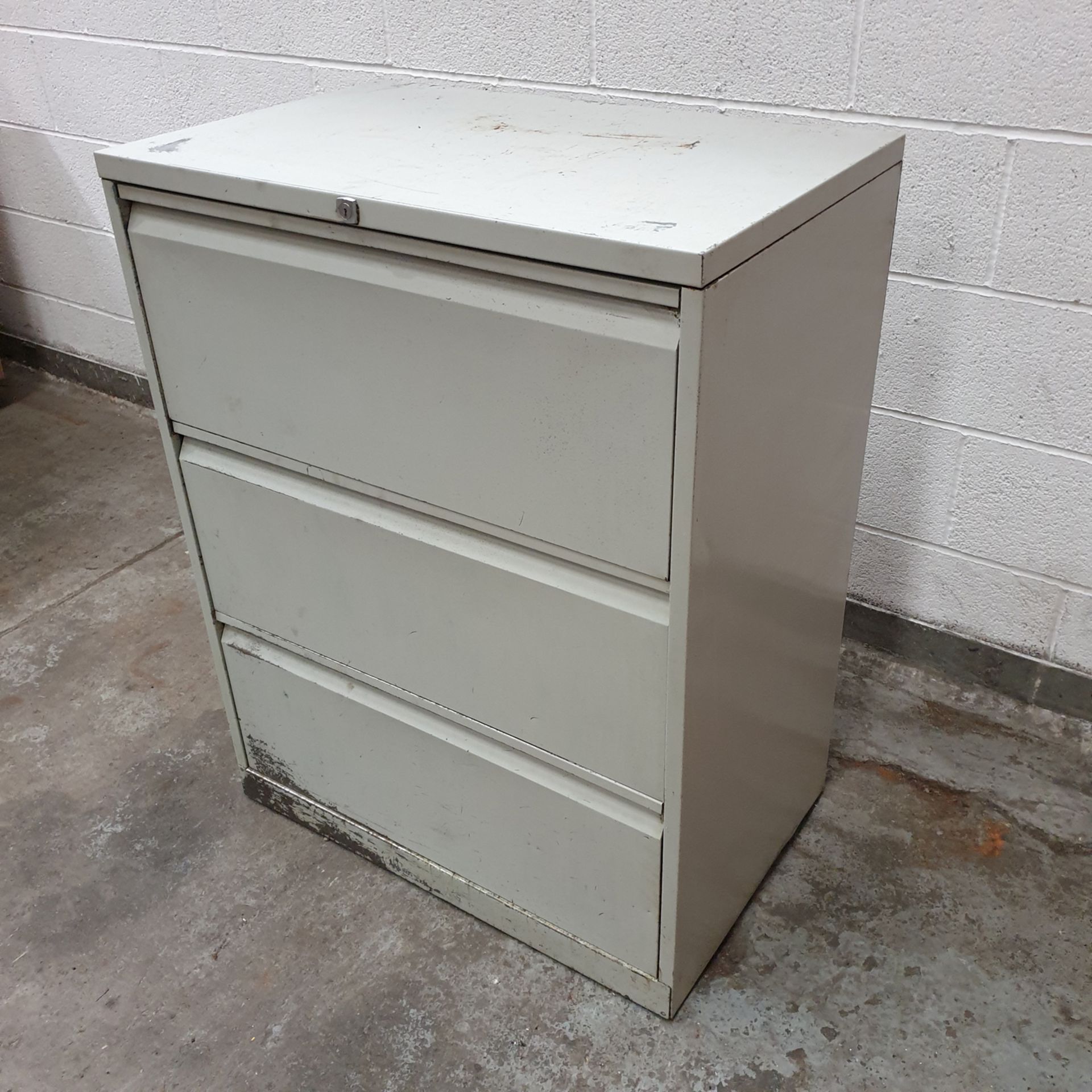 3 Drawer Cabinet With All Contents Included. 31" x 19 3/4" x 40" H - Image 2 of 6