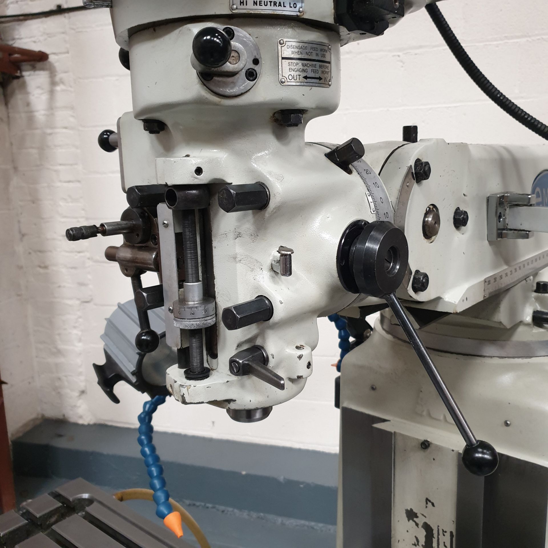 ARCO Model E-Mill Vari-Speed Head Turret Milling Machine. Spindle Taper R8. - Image 13 of 14