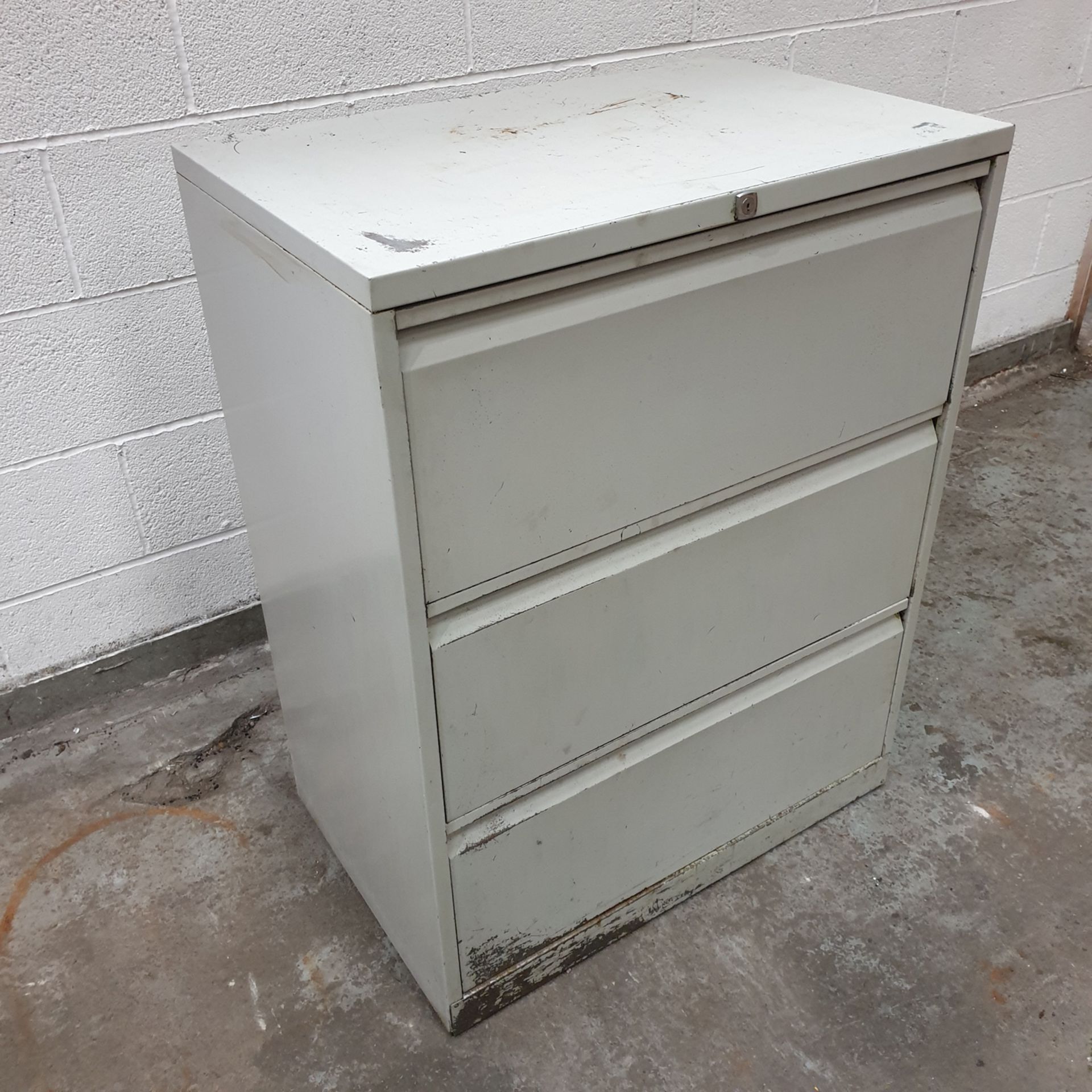 3 Drawer Cabinet With All Contents Included. 31" x 19 3/4" x 40" H - Image 3 of 6