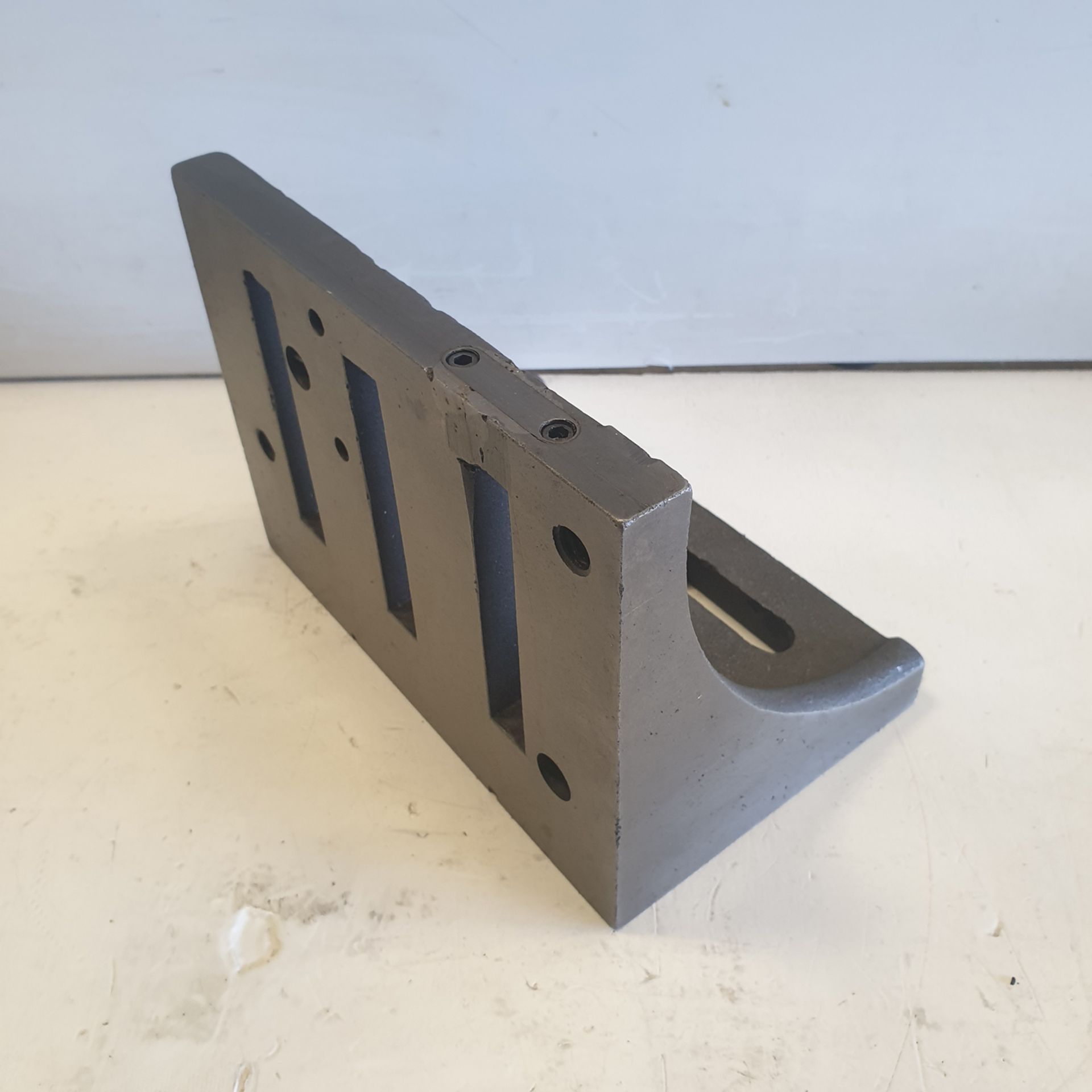 Slotted Angle Plate. Approx Dimensions 8" x 6", 8" x 5". - Image 3 of 6