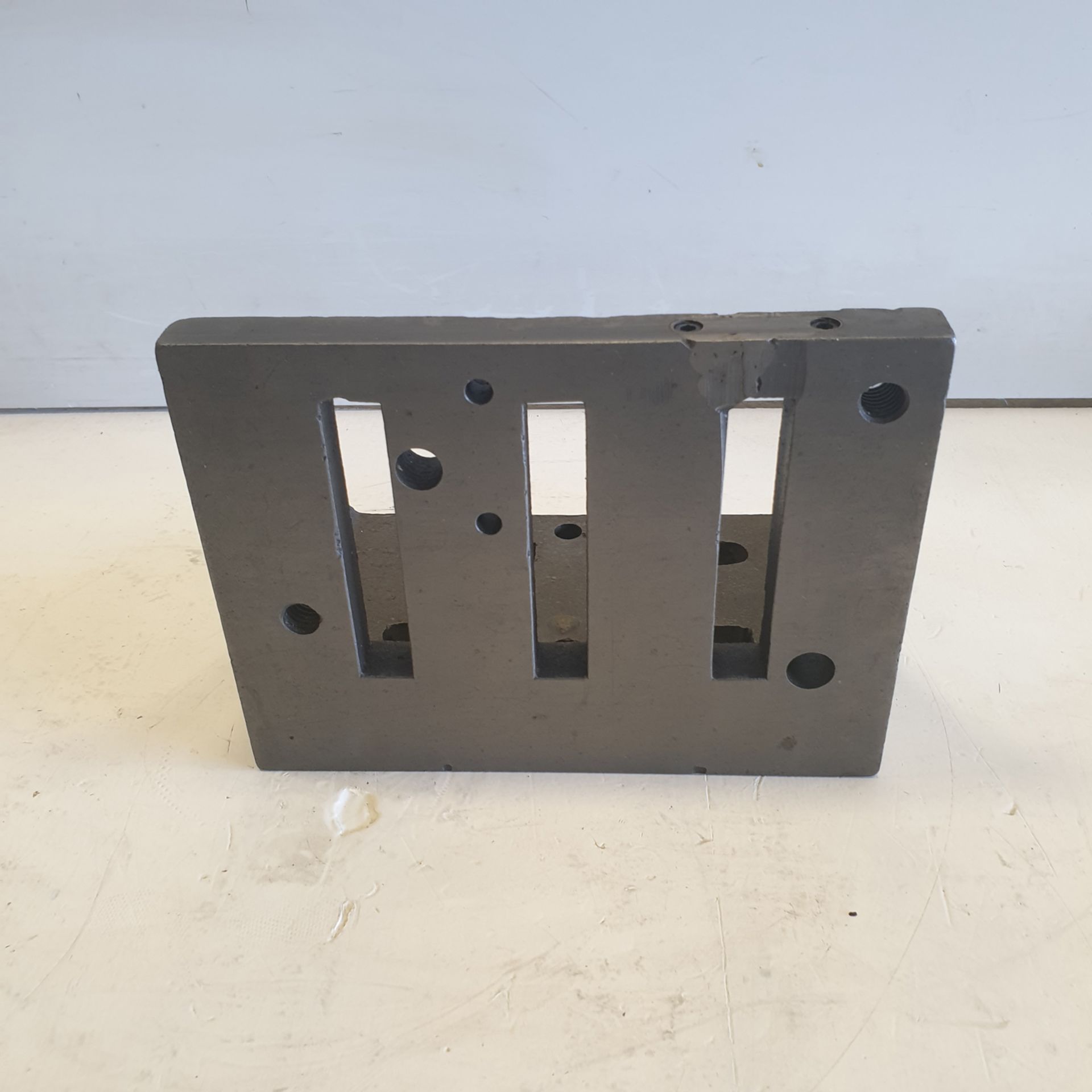 Slotted Angle Plate. Approx Dimensions 8" x 6", 8" x 5".