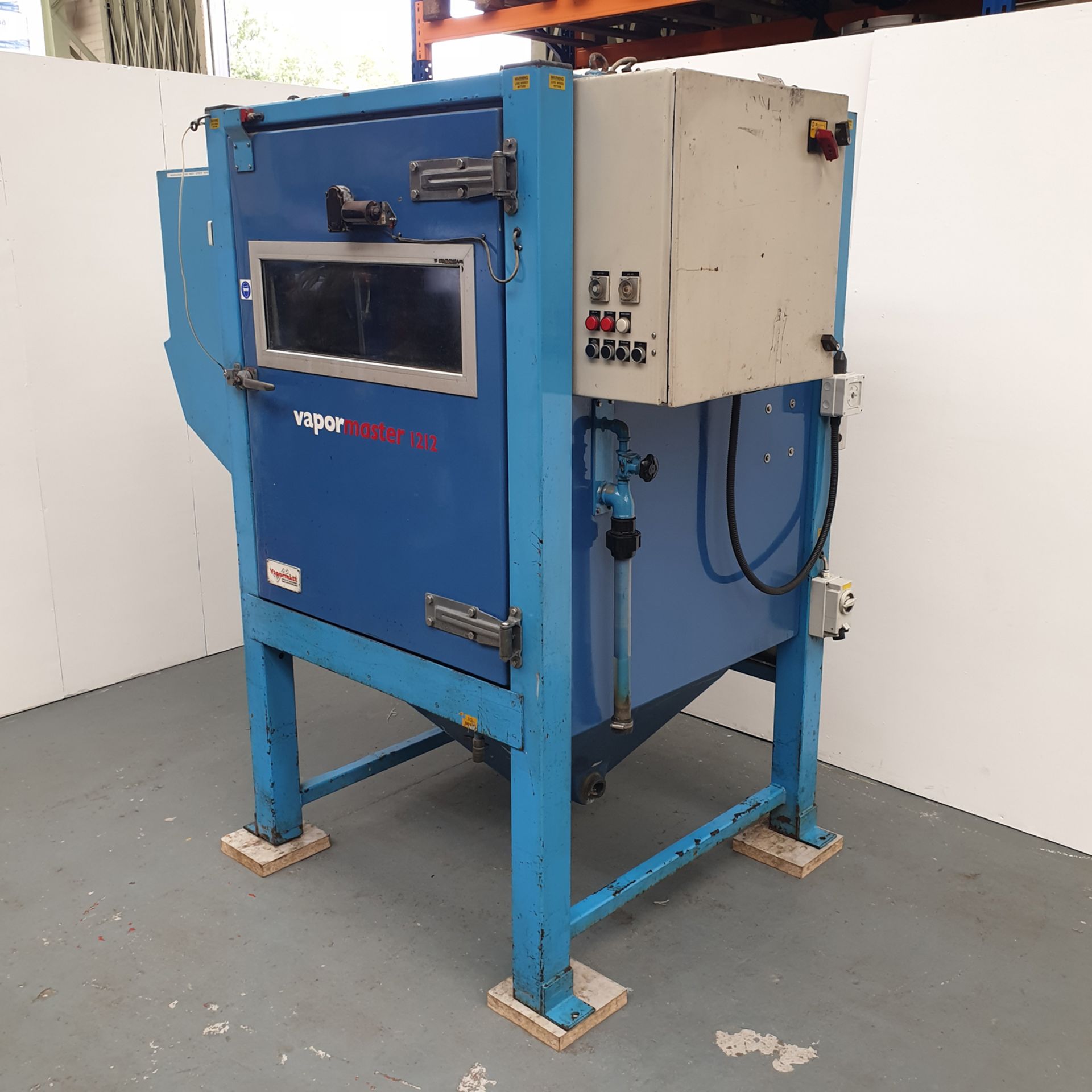 Vapormatt Vapormaster 1212. Barrel Cleaning Wet Blasting Machine. Rotary & Manual Table Facility. - Image 3 of 16