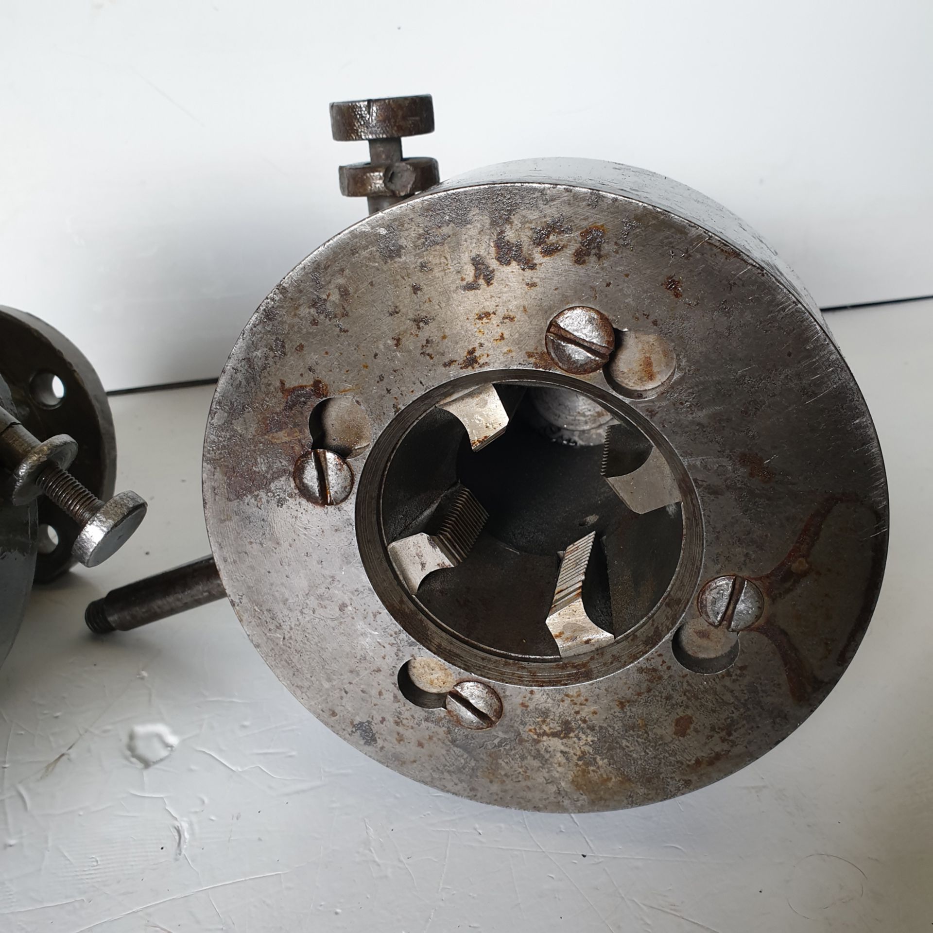 Two Coventry Die Heads. Capacity 2" and 3 1/2". - Image 4 of 5