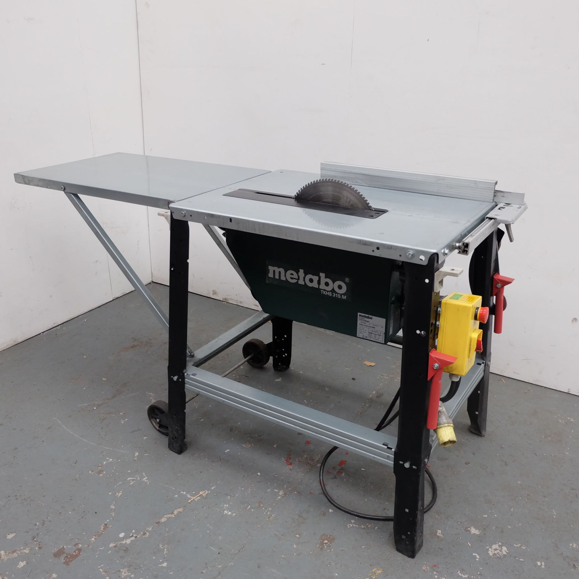 Metabo Model TKHS 315M. Woodworking Table Saw.