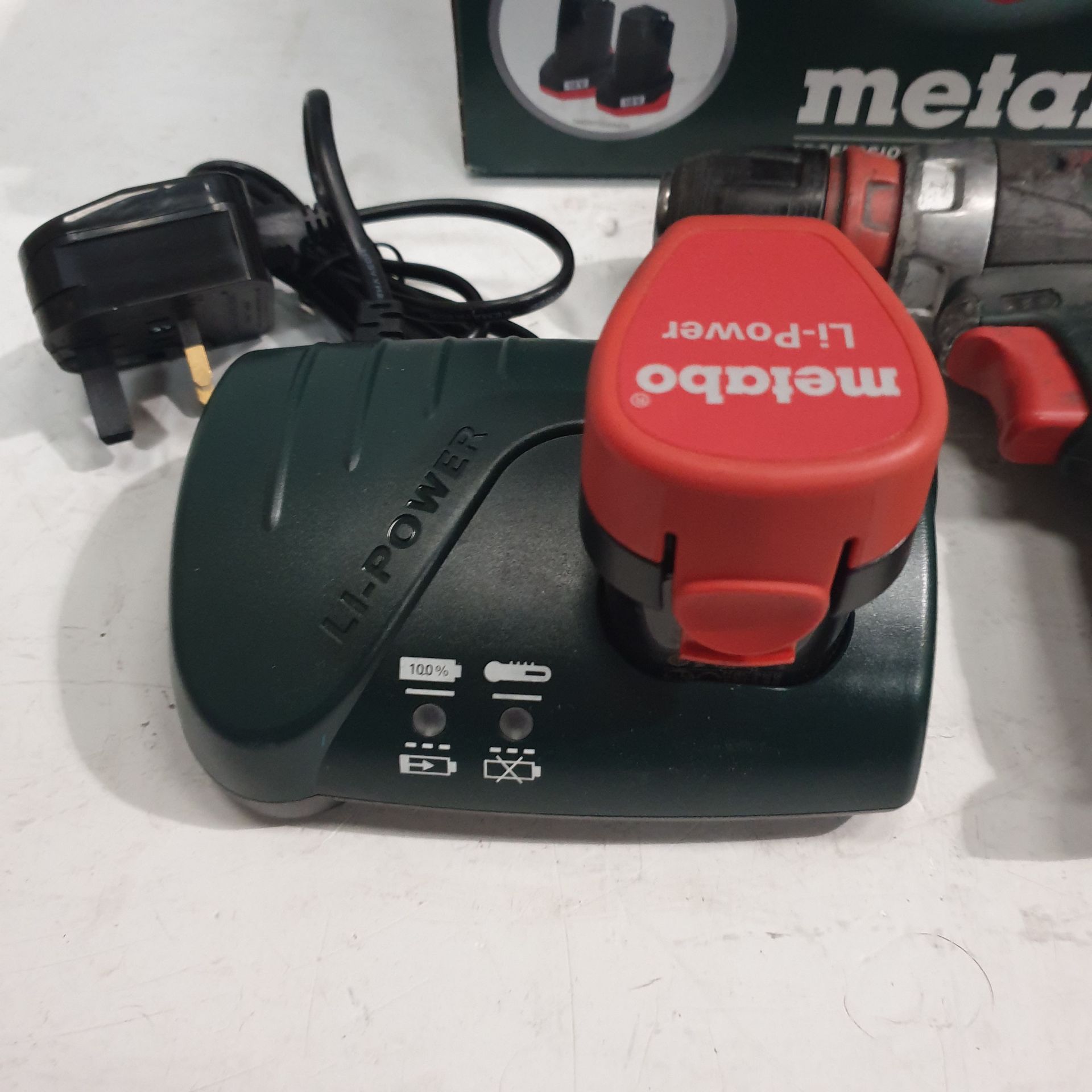 Metabo PowerMaxx BS Quick System Cordless Drill / Screwdriver. Capacity Steel 10mm. - Image 3 of 6