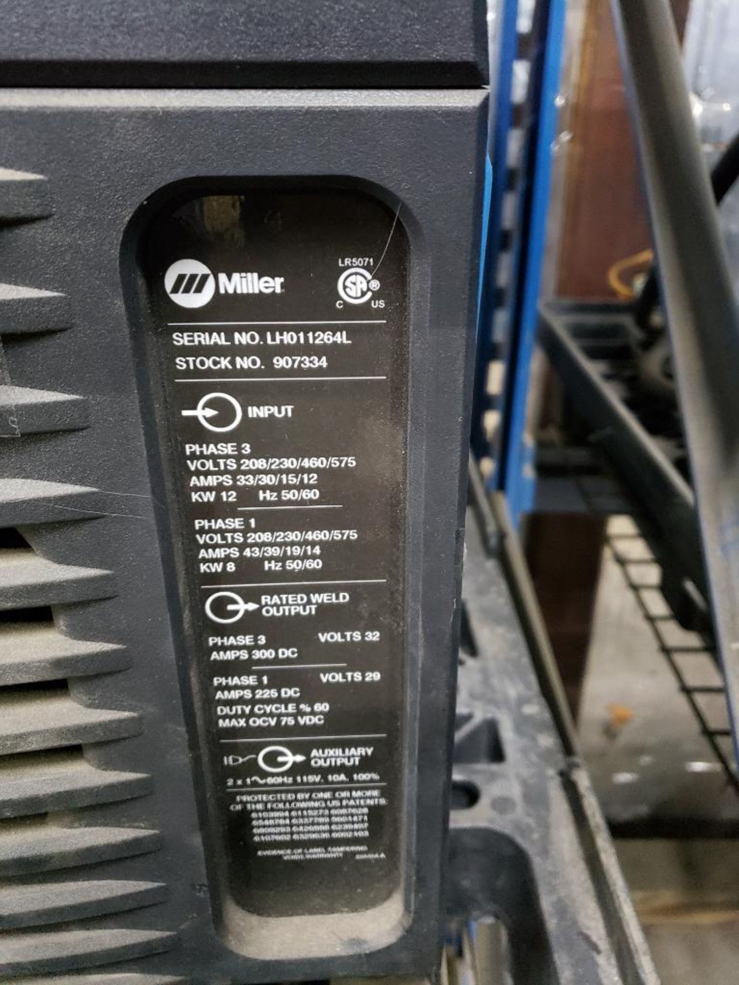 Miller Maxstar 350 welder power supply. 208/230/460/575v single and 3 phase. - Image 3 of 4