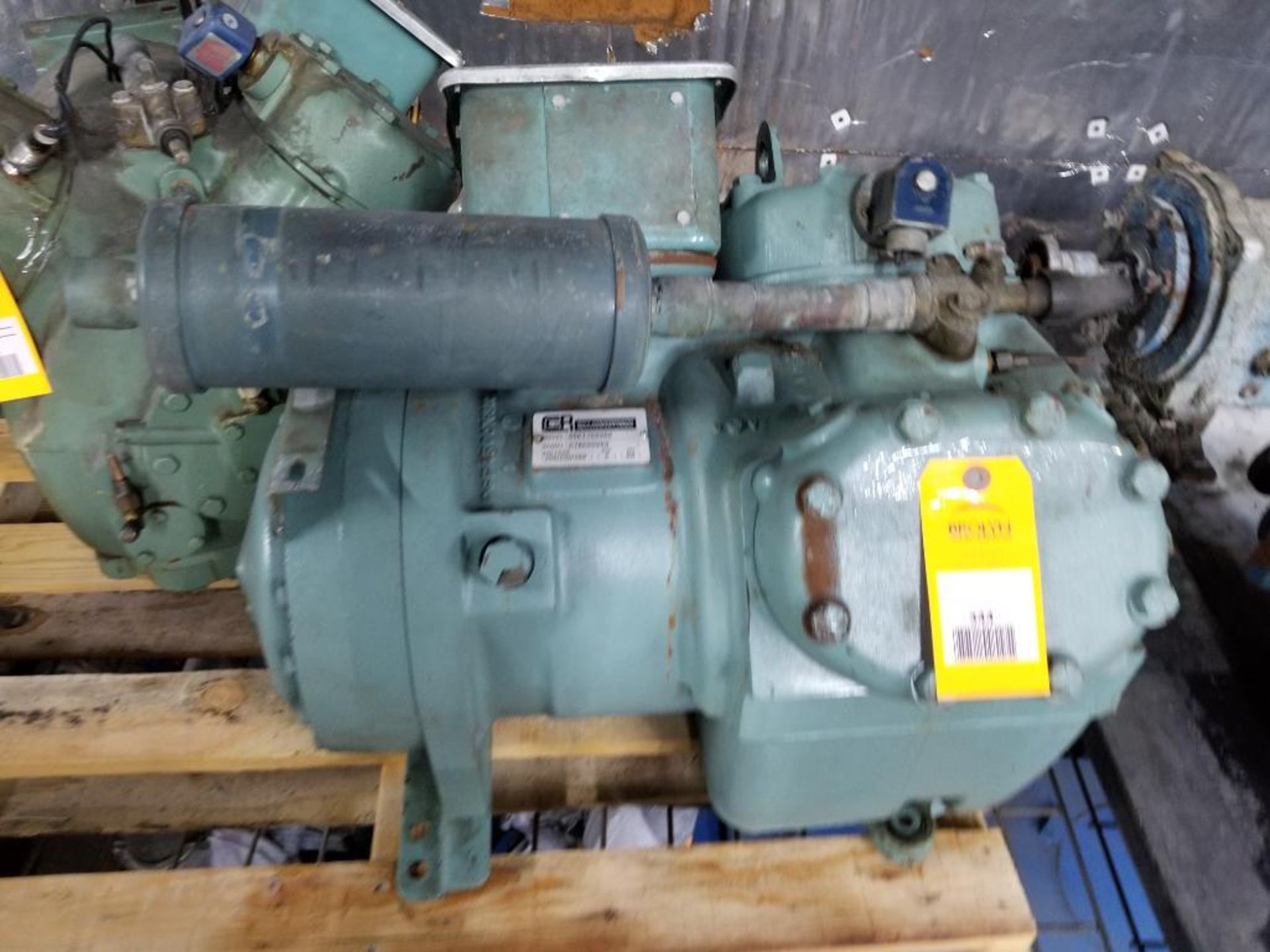 City Compressor head. Model 06ET150360. 208/230/460v 3 phase.