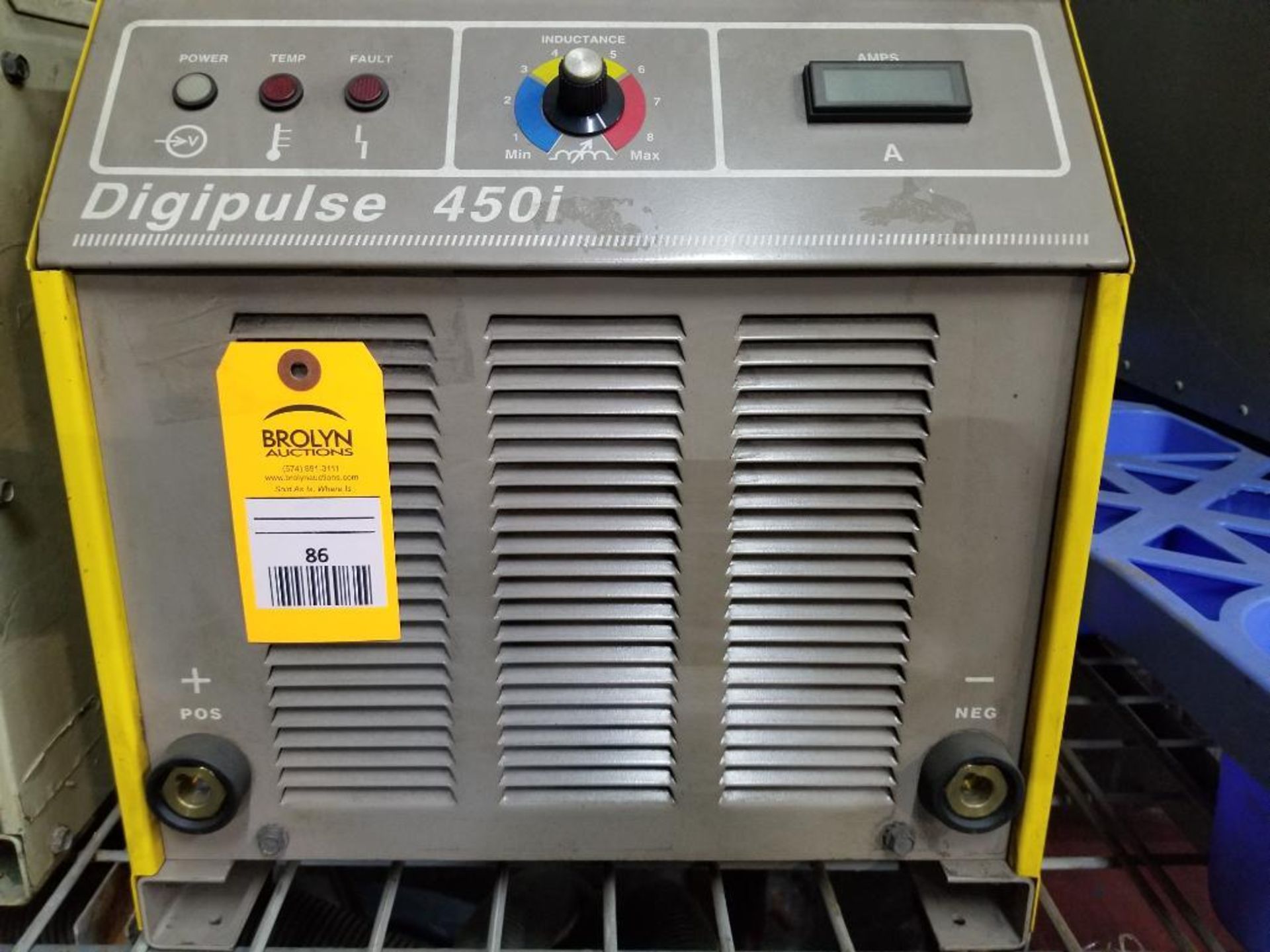 Esab welding power supply. Model DigiPulse 450i. 208/230/460v 3-phase.