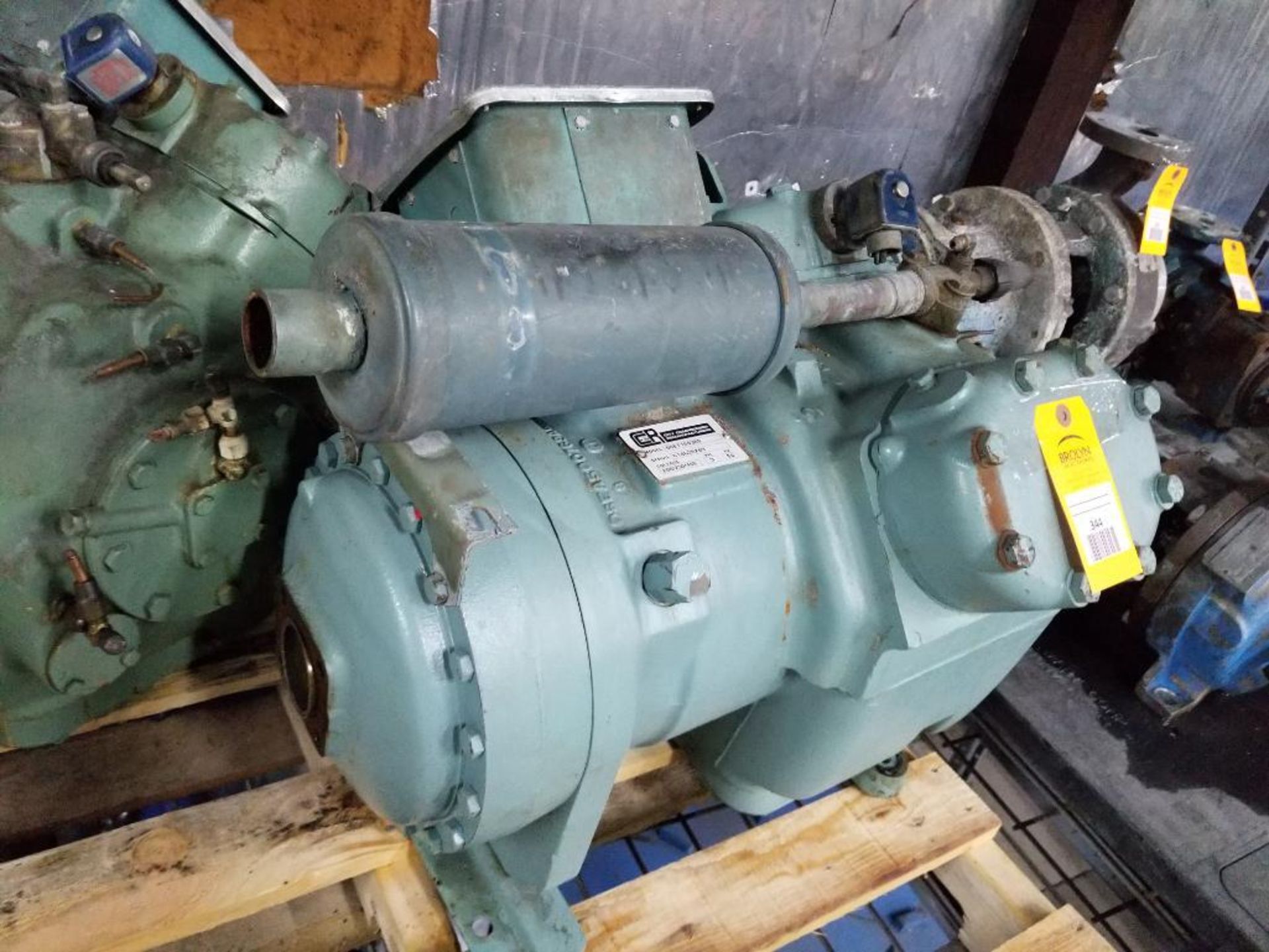 City Compressor head. Model 06ET150360. 208/230/460v 3 phase. - Image 6 of 6