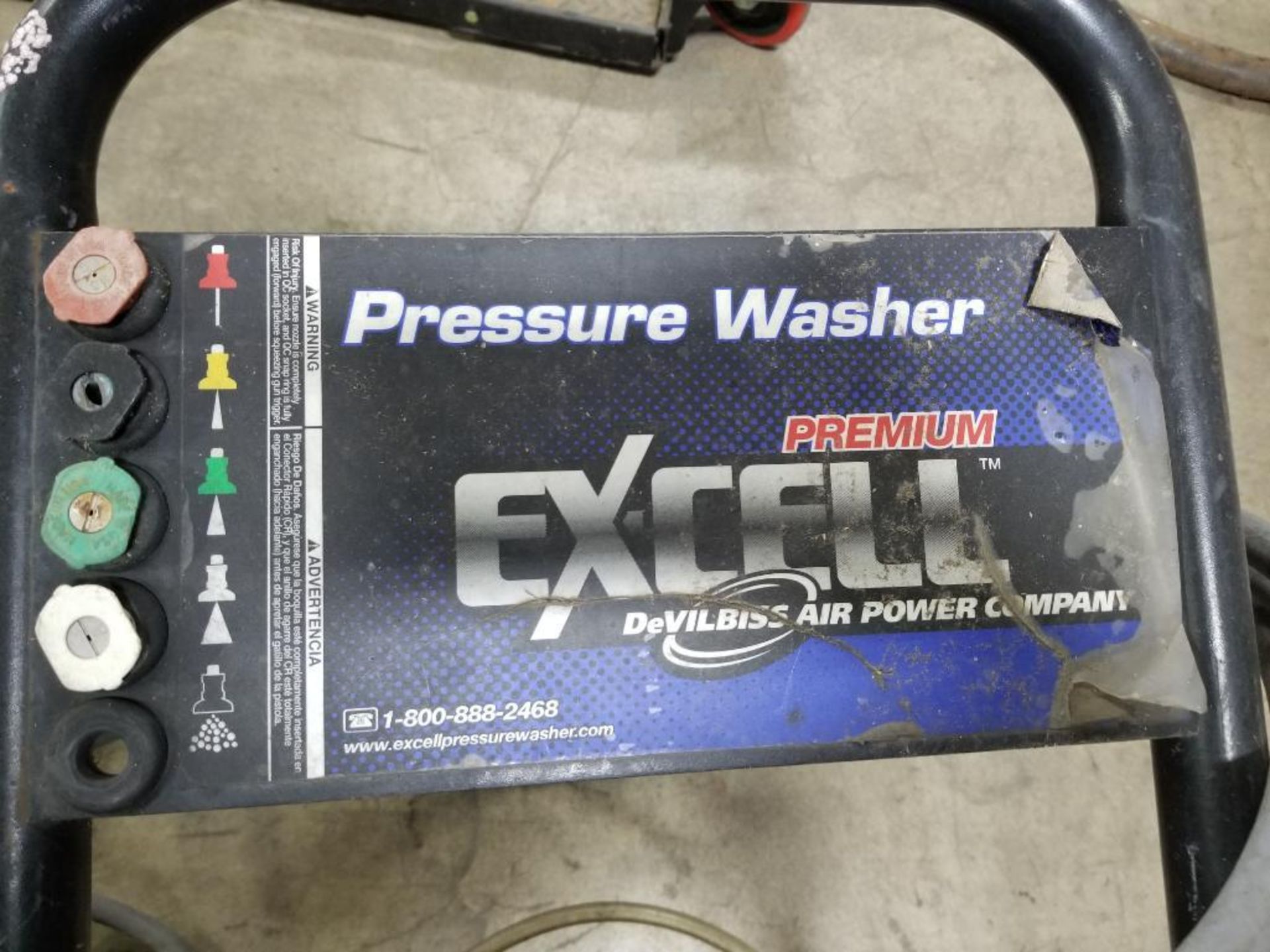 Devilbiss Premium Ex-Cell pressure washer. Honda XR2500 motor. - Image 3 of 5