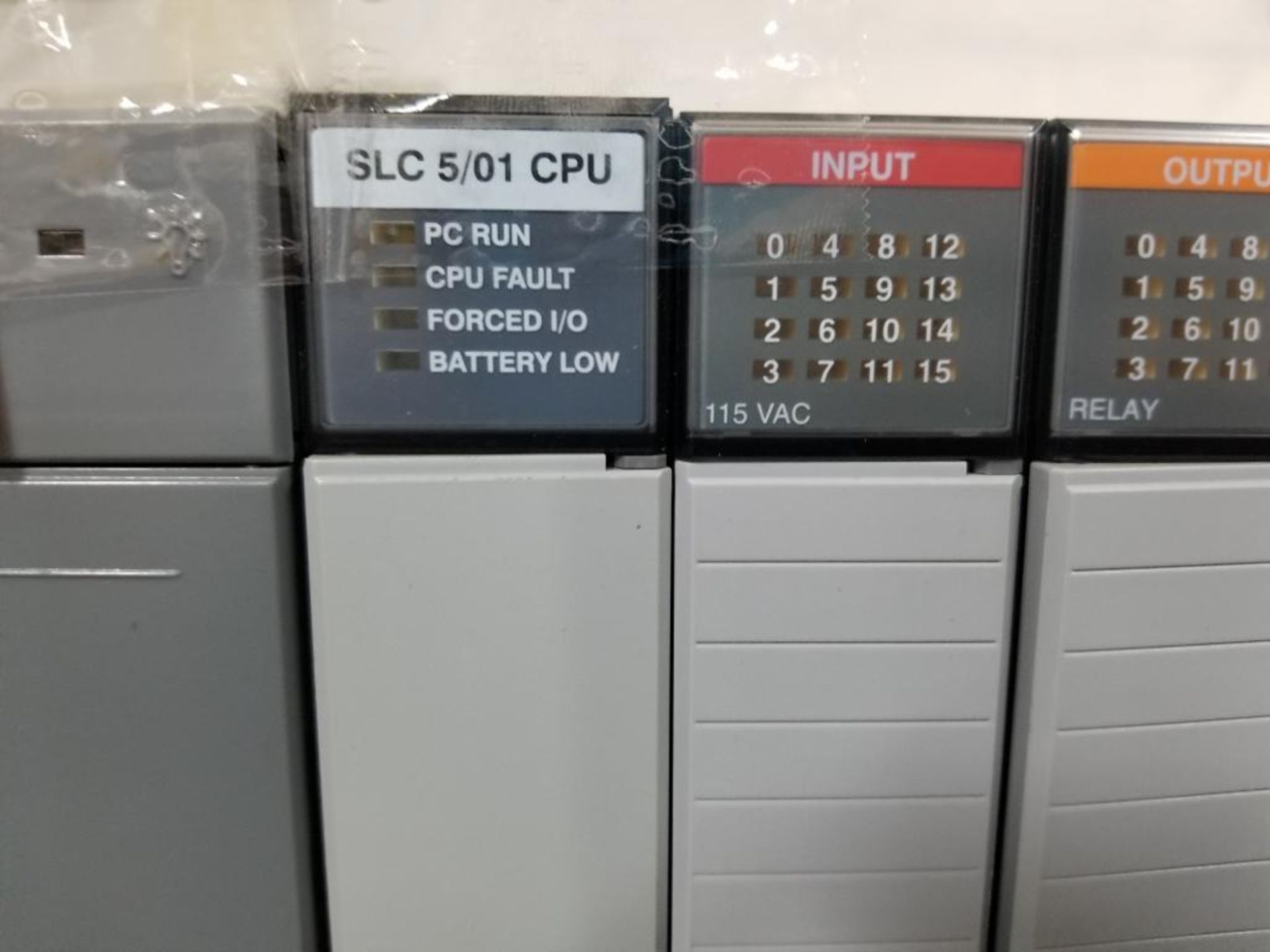 Allen Bradley SLC 5/01 CPU rack. - Image 2 of 4